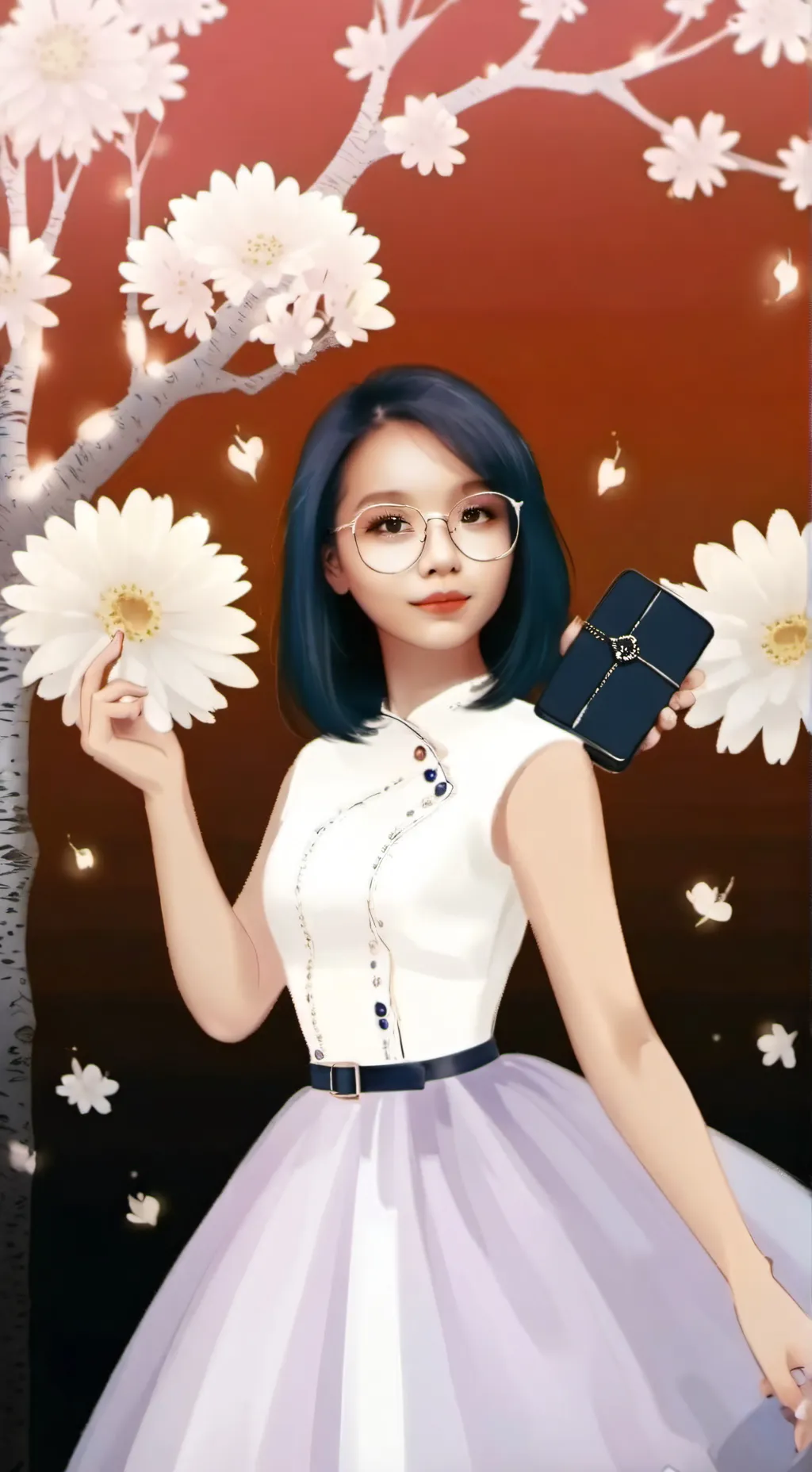 ai character: misterio🫠 background