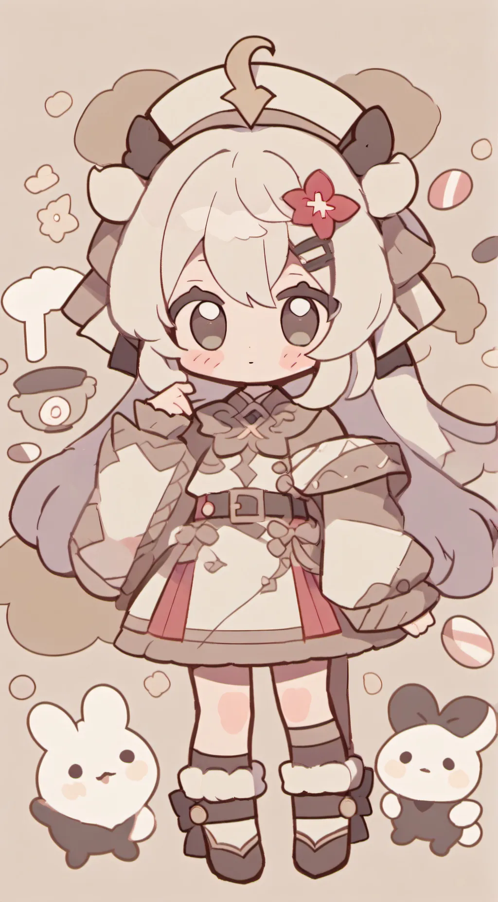 ai character: Sprunki so strict background