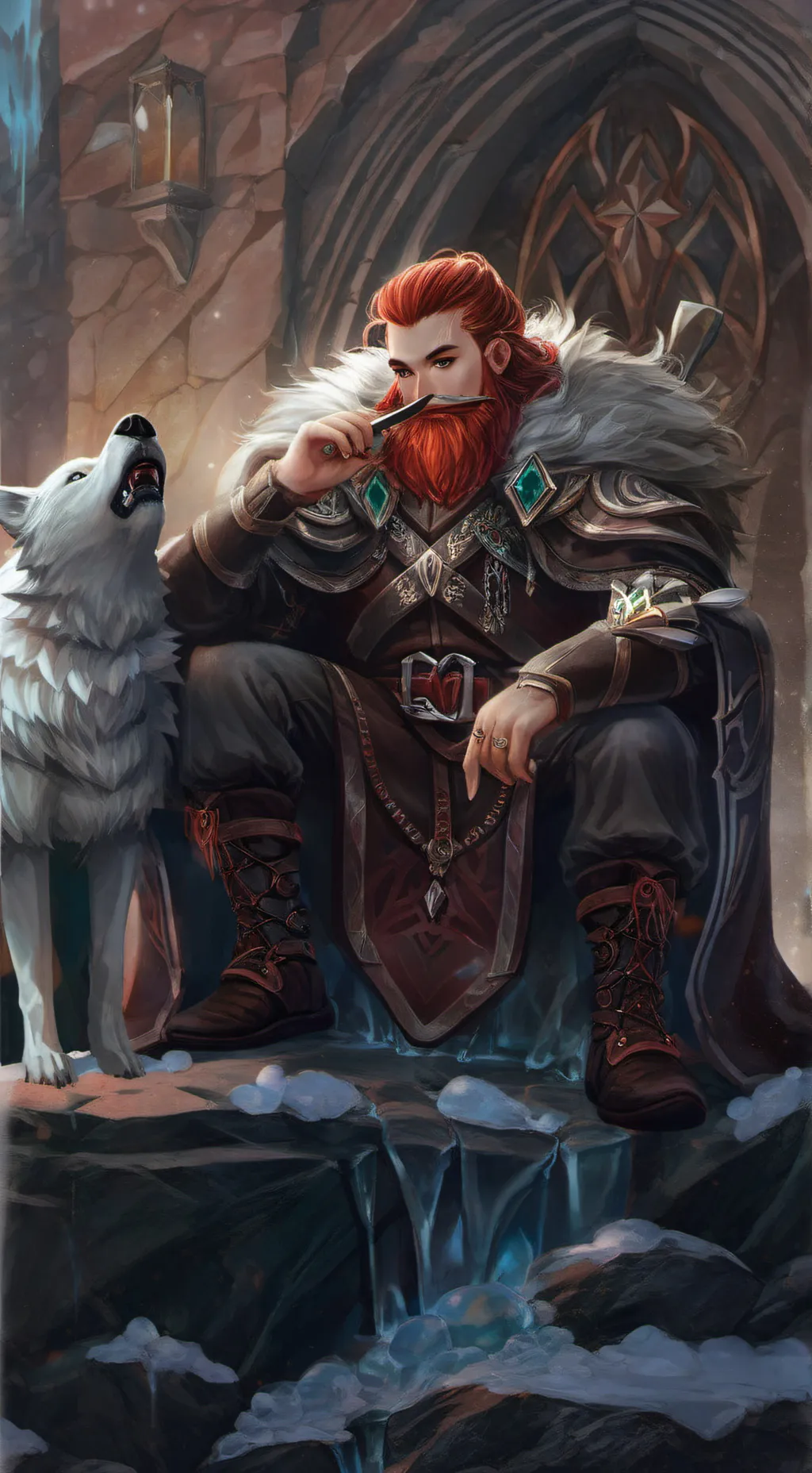 ai character: thorin aeducan background