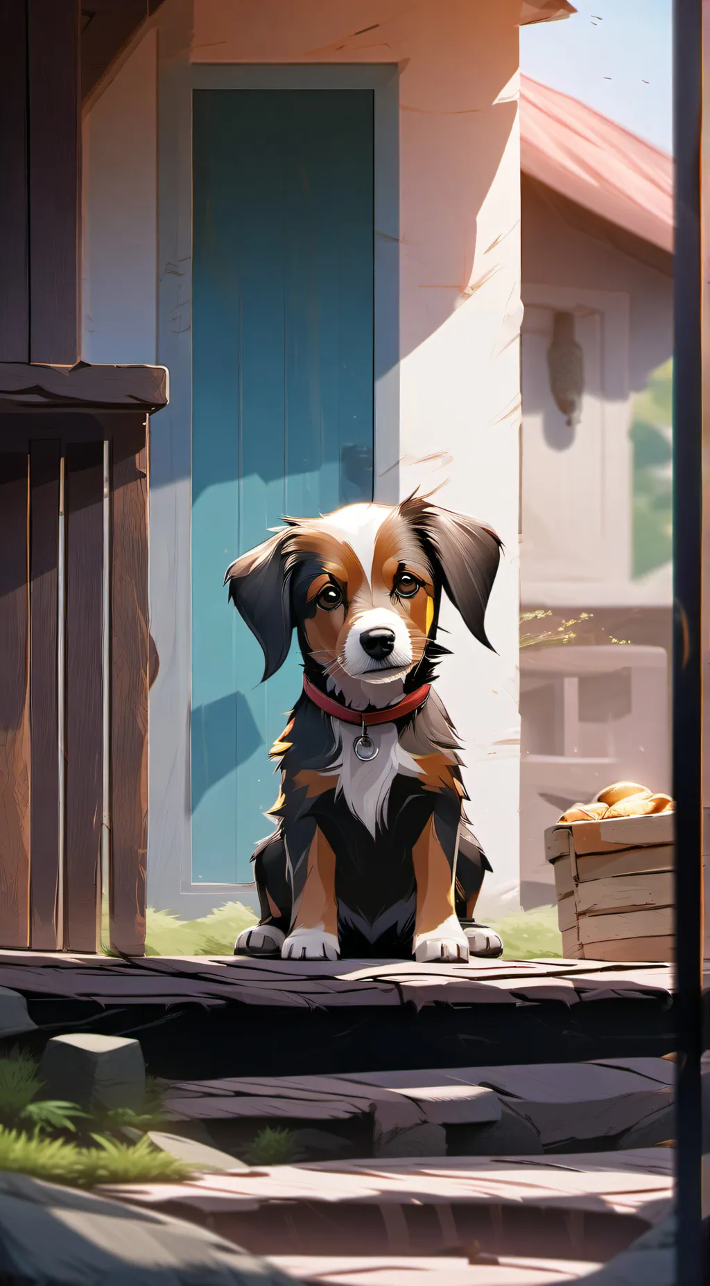 ai character: Ruby background