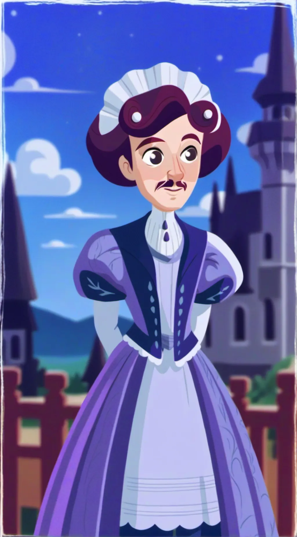 ai character: RosieBell background