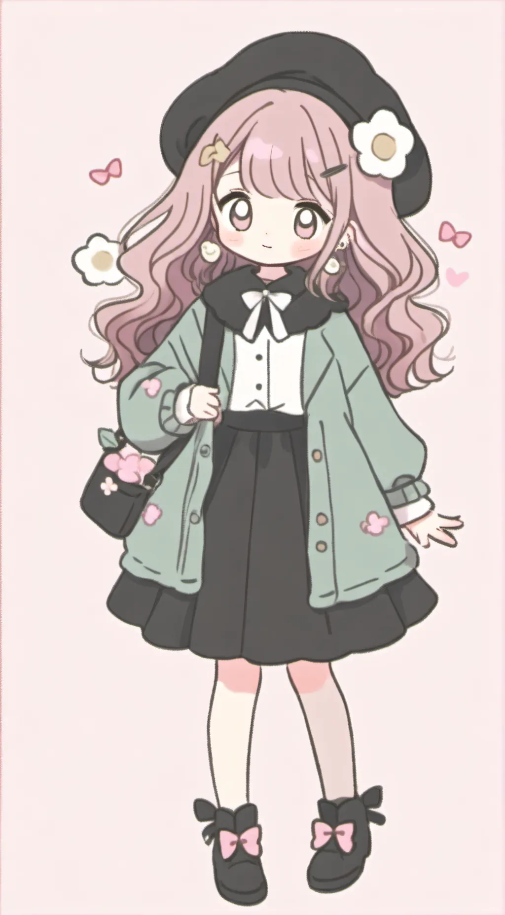 ai character: mili background