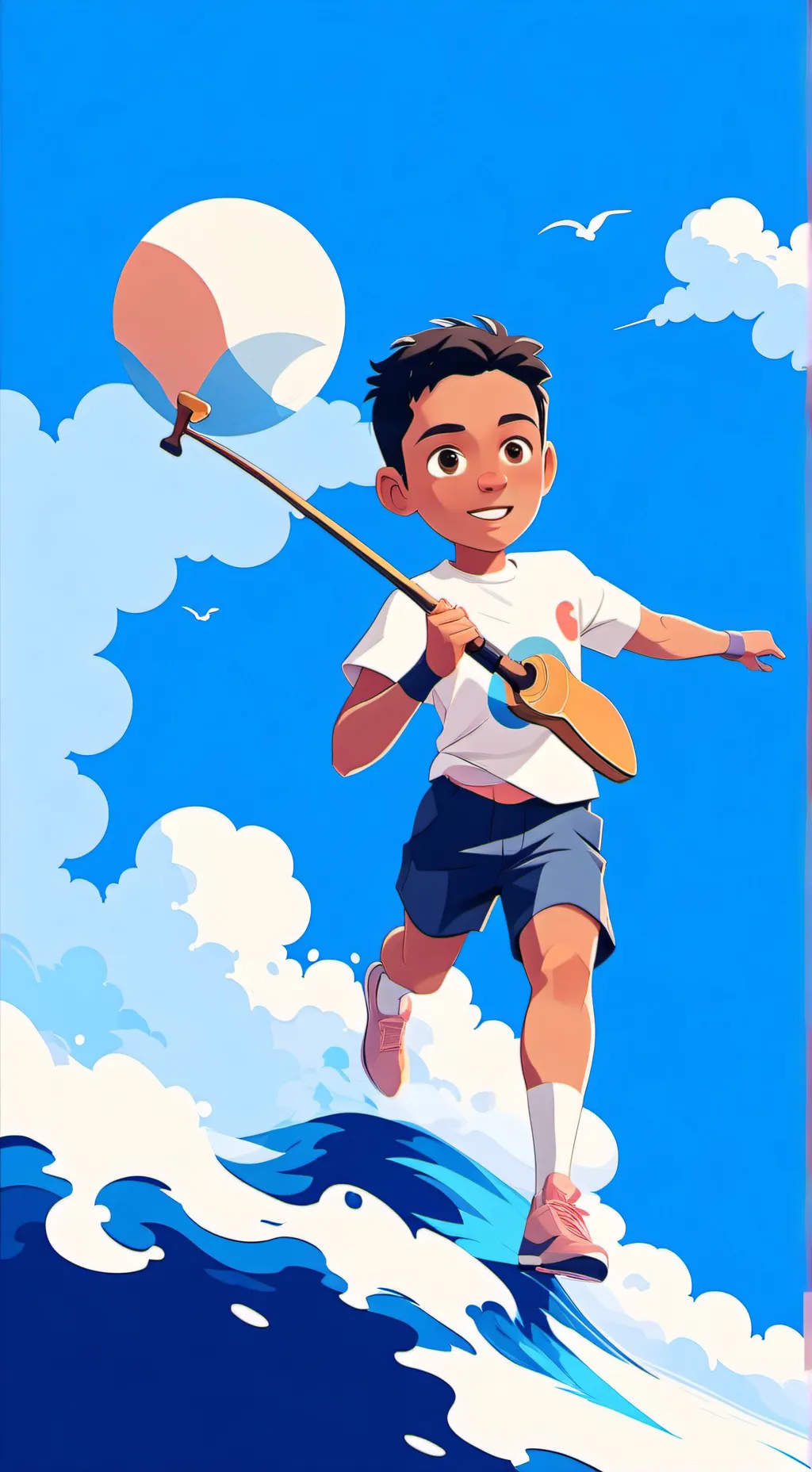 ai character: DAVID background