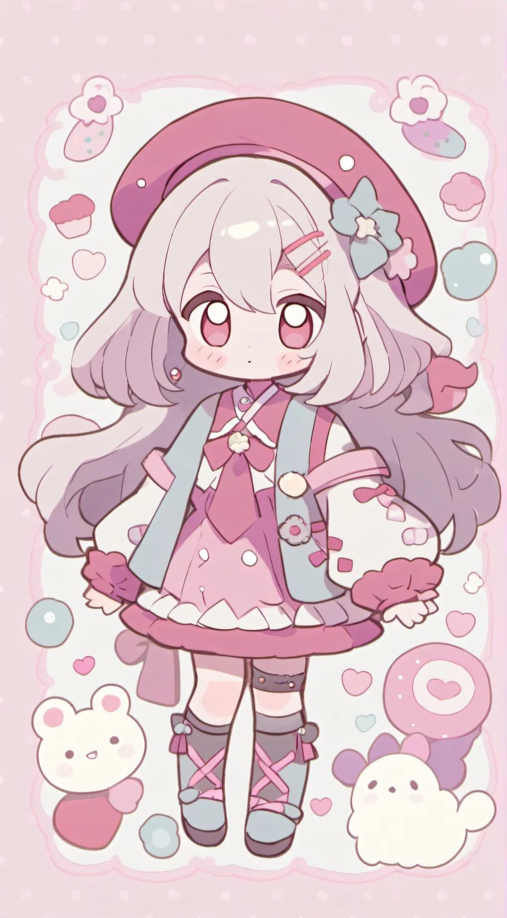 ai character: Amy rose background