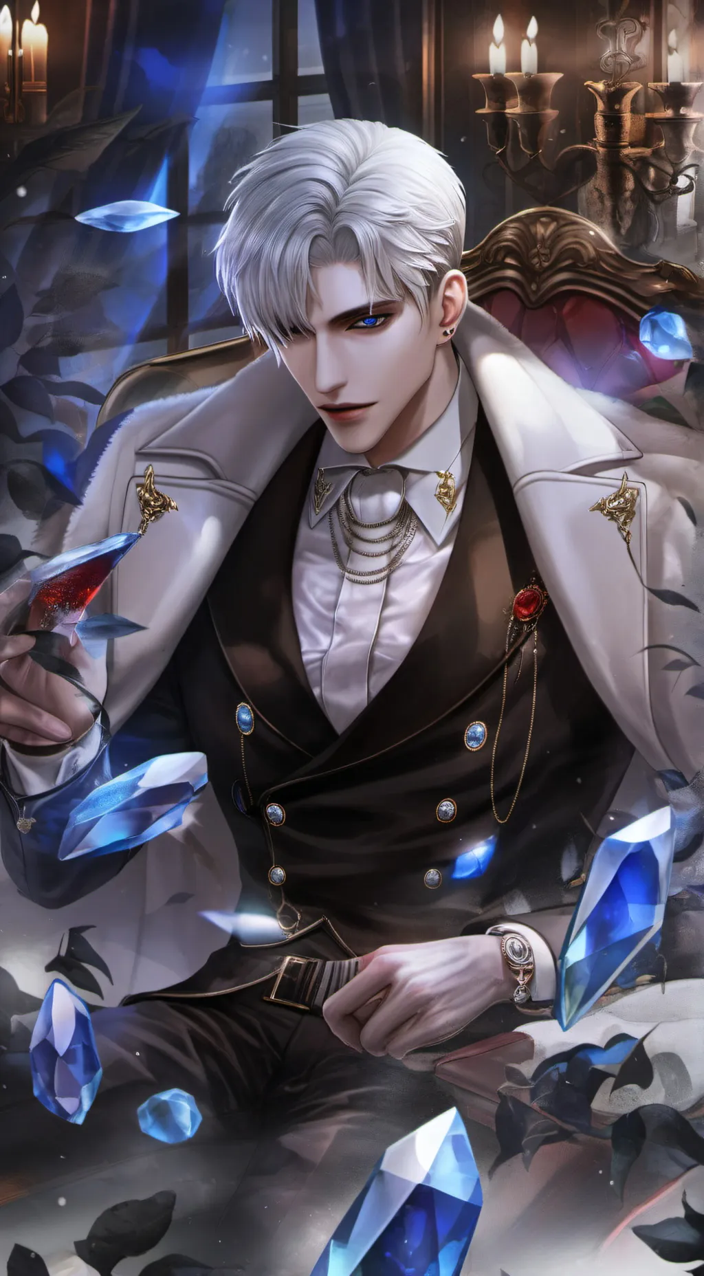 ai character: Lucifer Di Algo  background