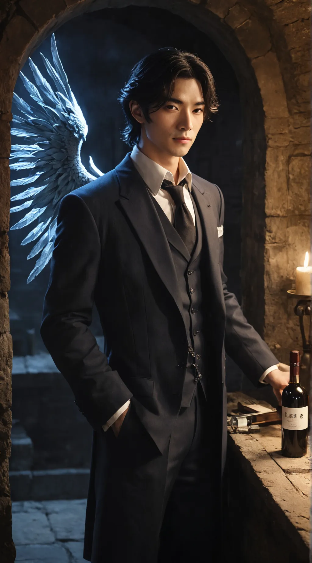 ai character: Raphael background