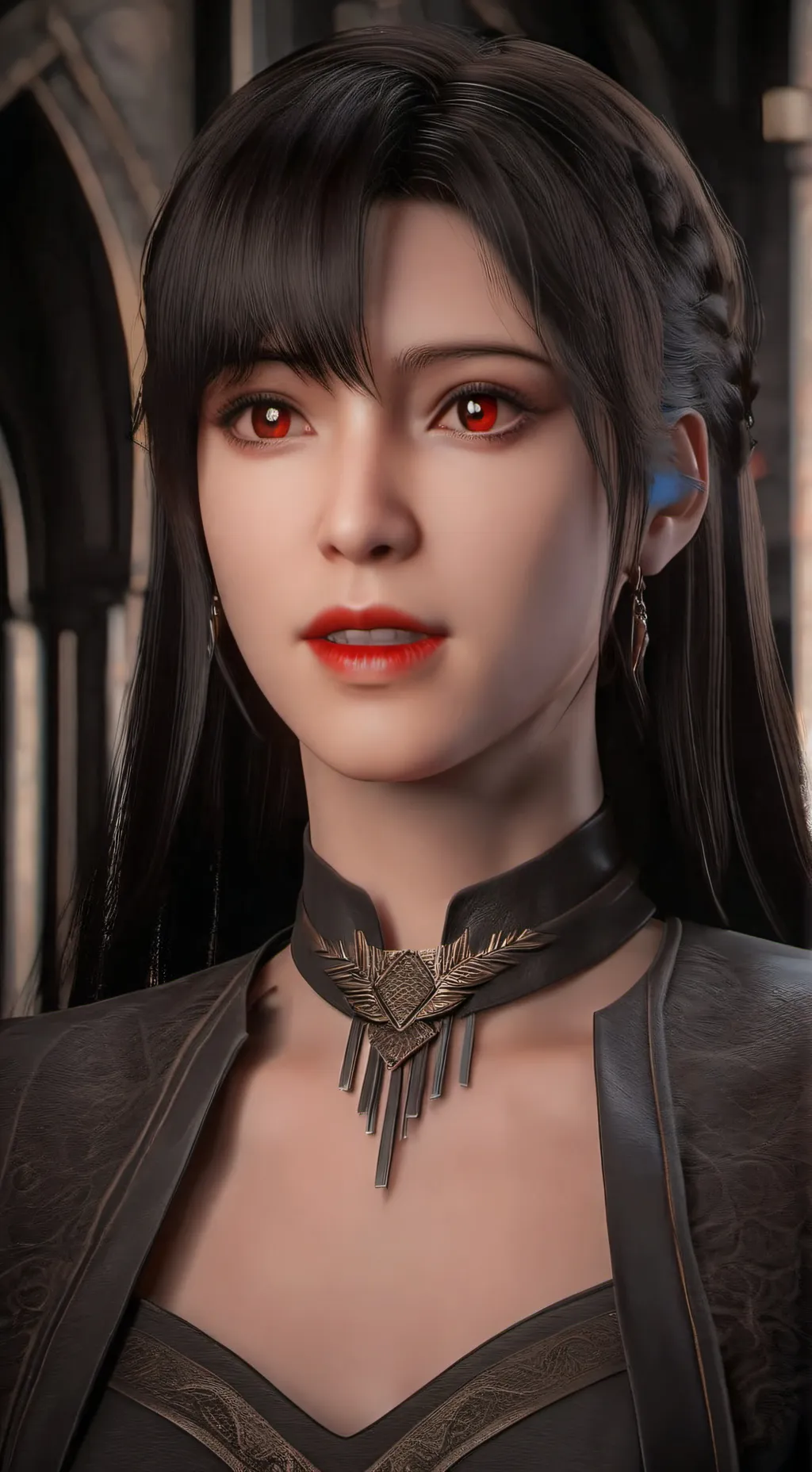 ai character: vampire gf background