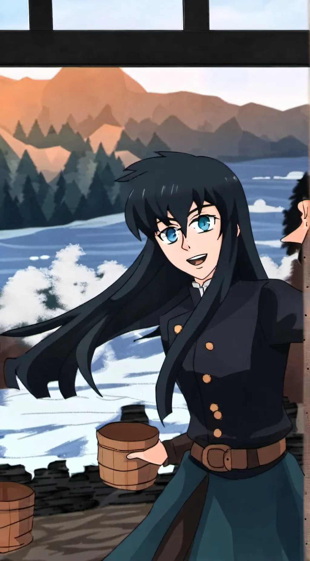 ai character: Muichiro Tokito background