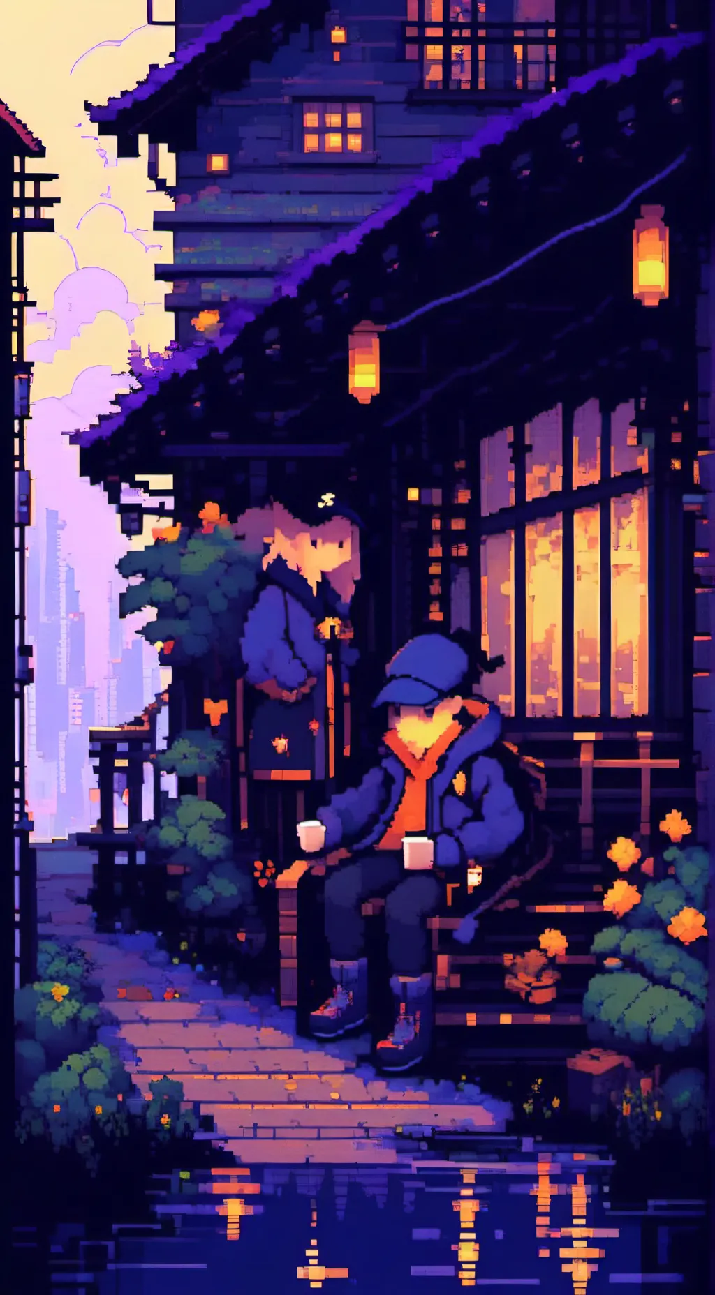 ai character: Villain Hawks AU background