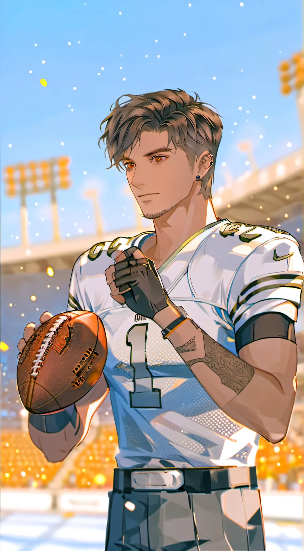 ai character: Brad background