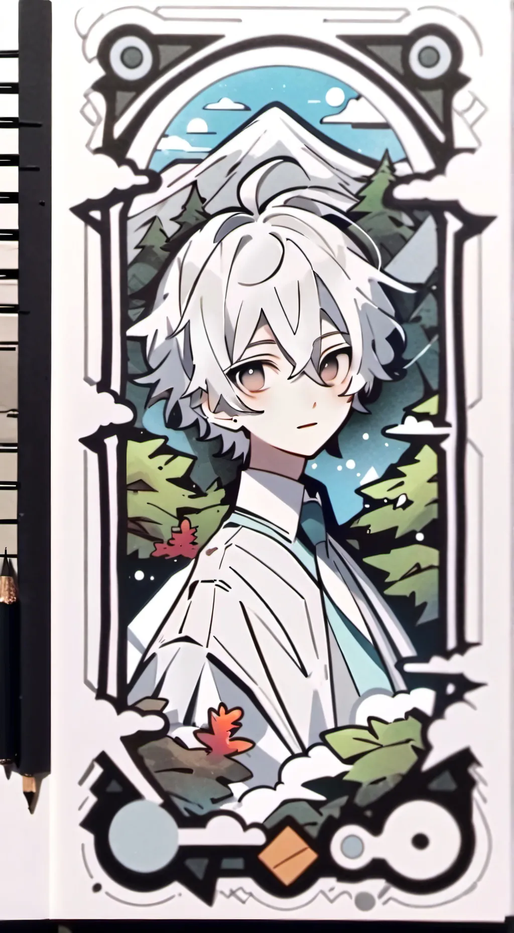 ai character: classmate background