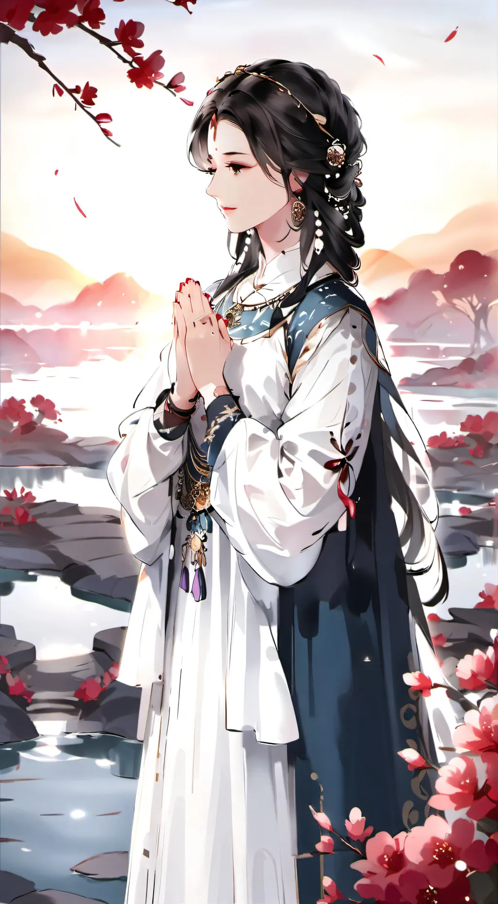 ai character: Мия background