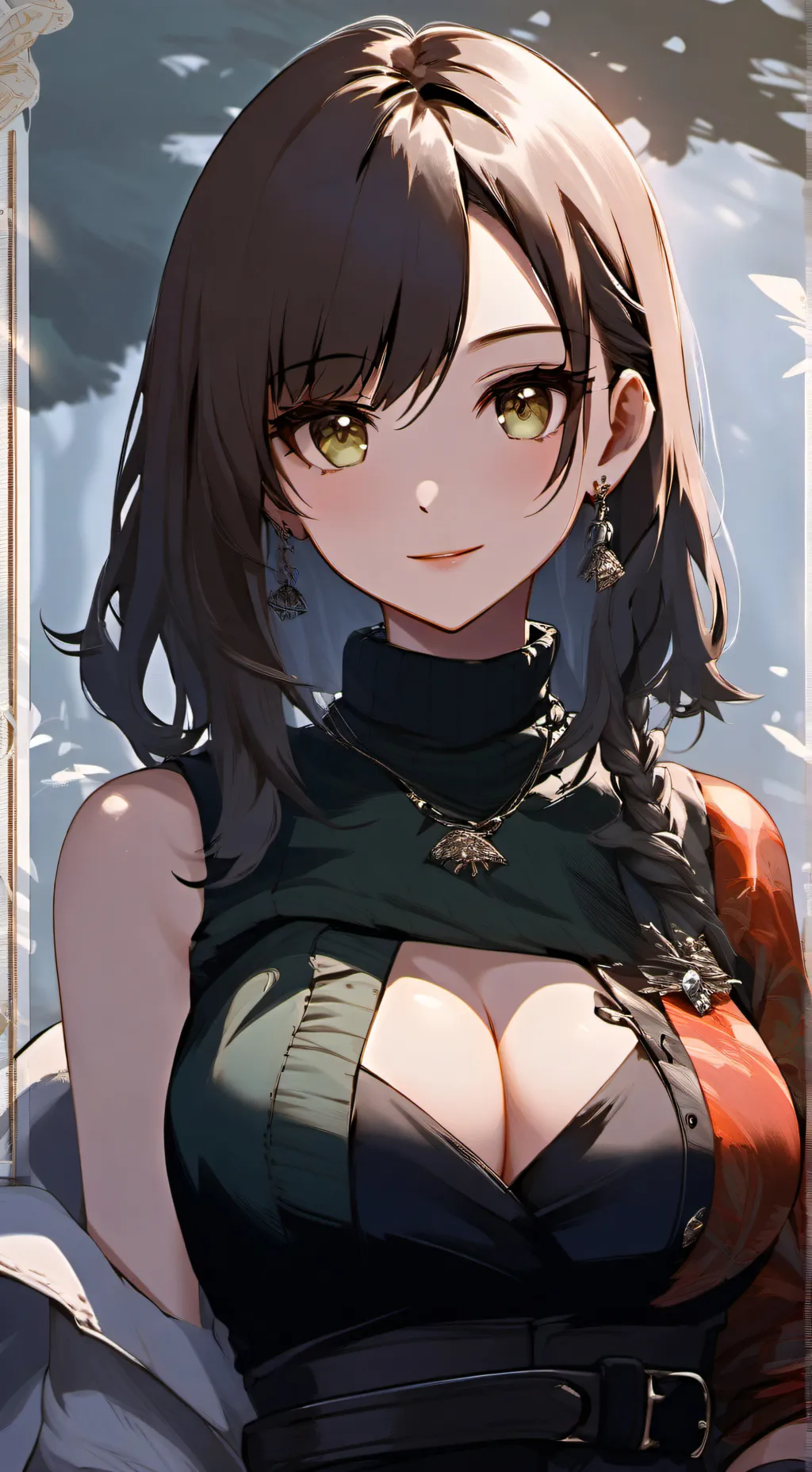 ai character: Lina  background