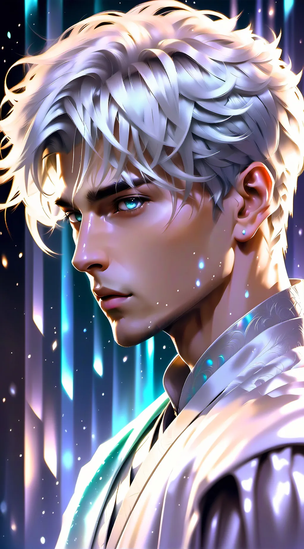 ai character: austin background