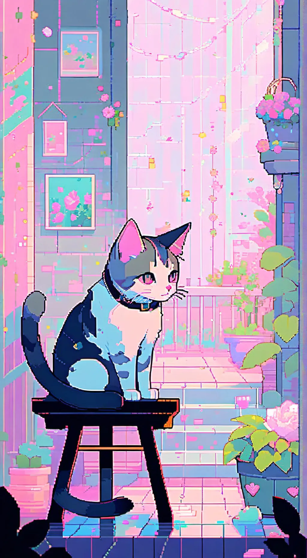 ai character: Phighting Lab AU background