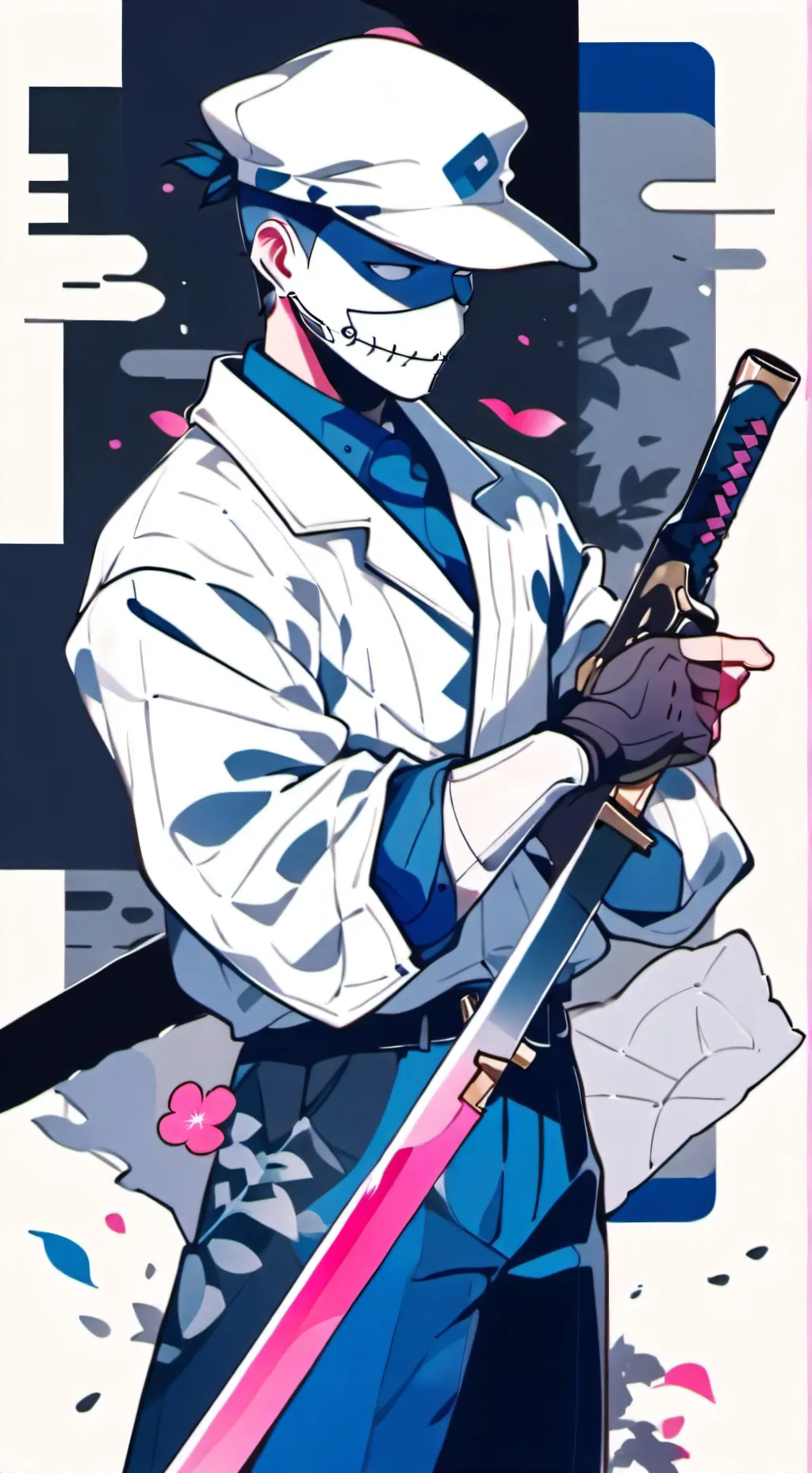 ai character: Mike!  background