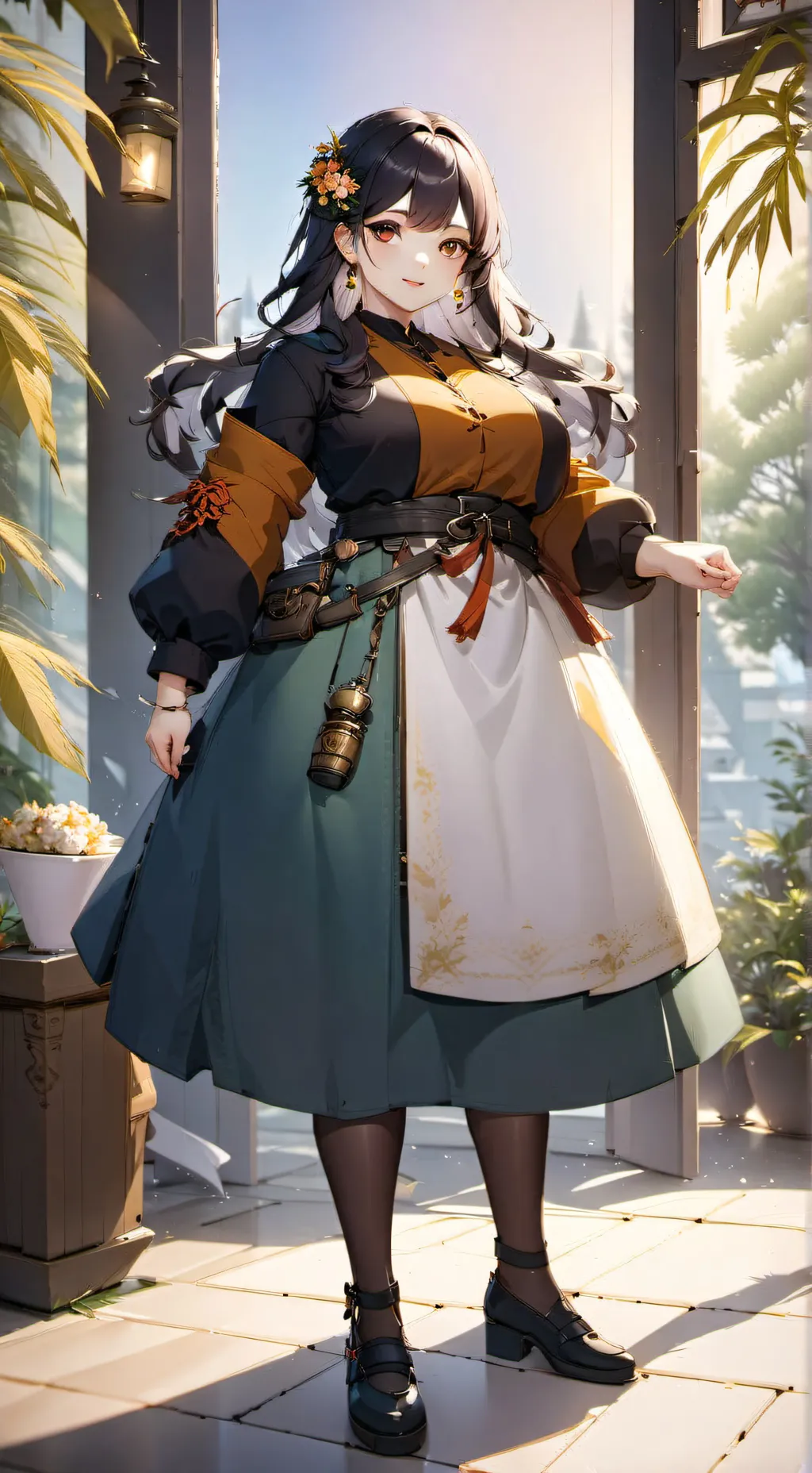 ai character: lulu🍔 background