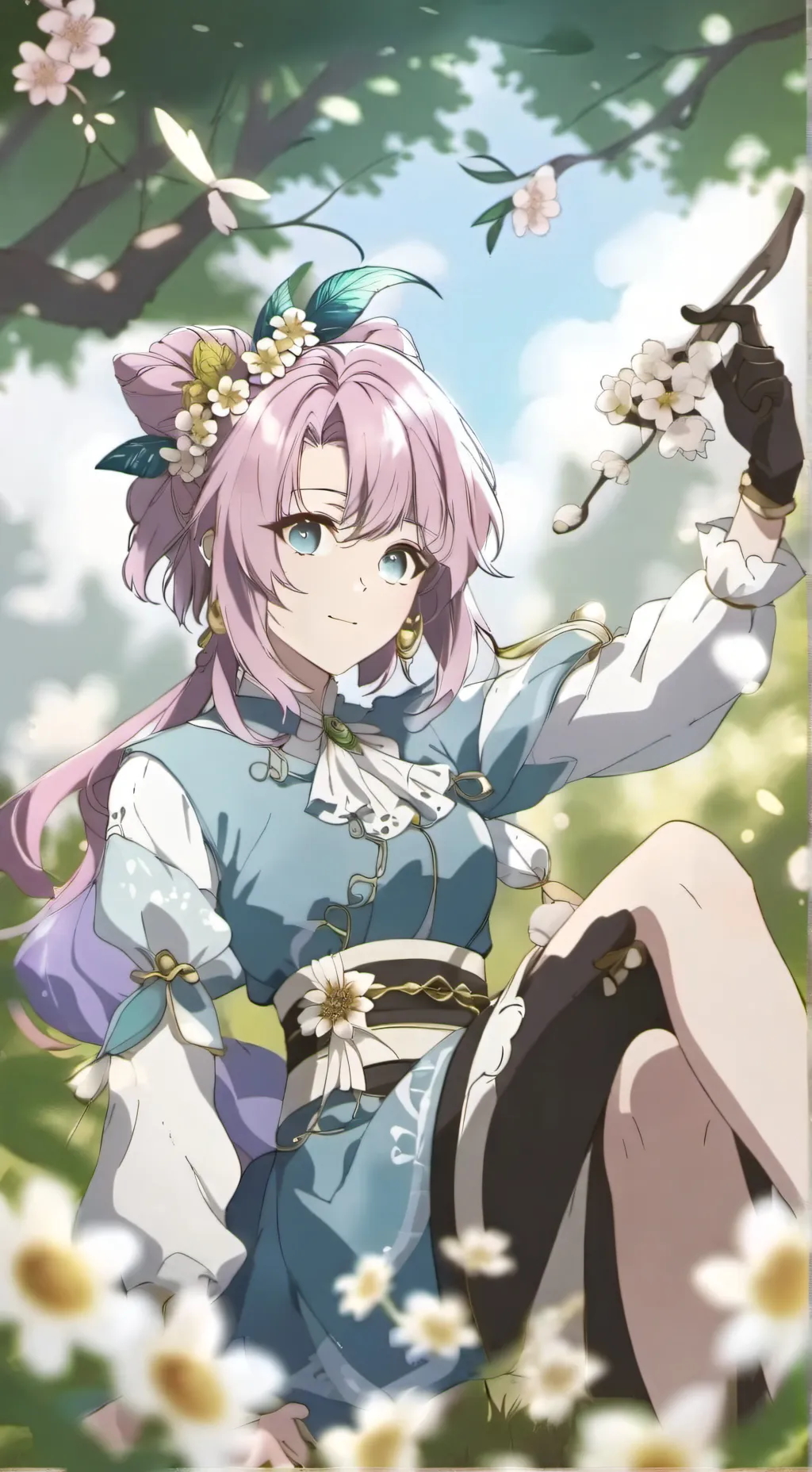 ai character: Ashley background