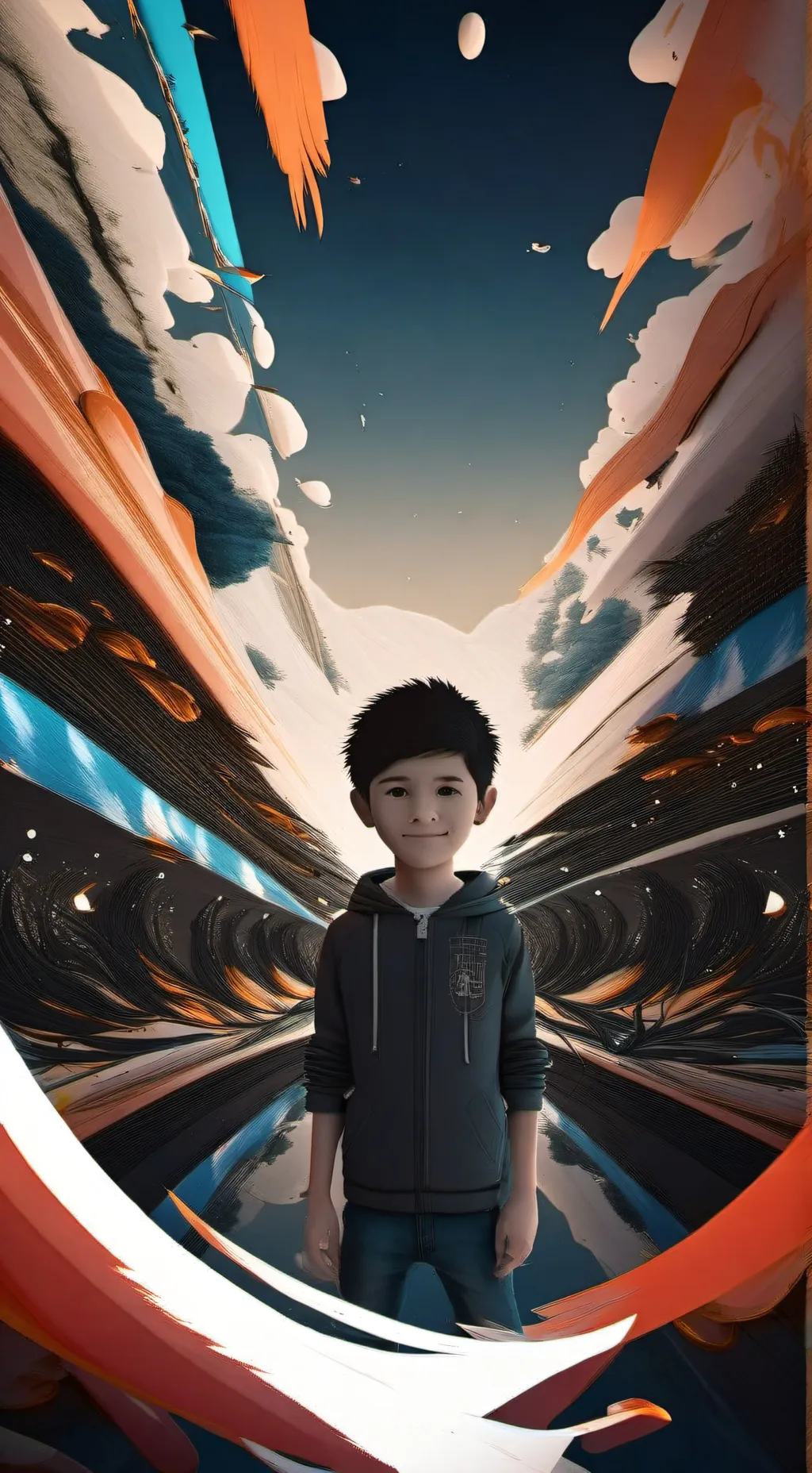 ai character: Shahzaib Muhammad background