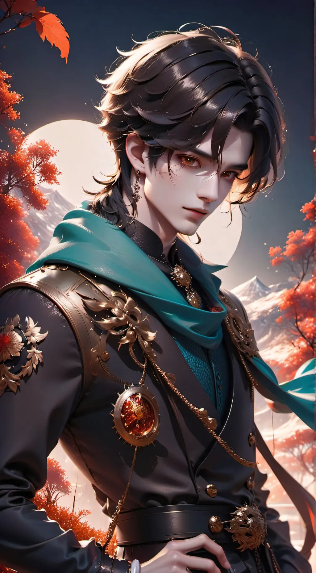 ai character: Damion background