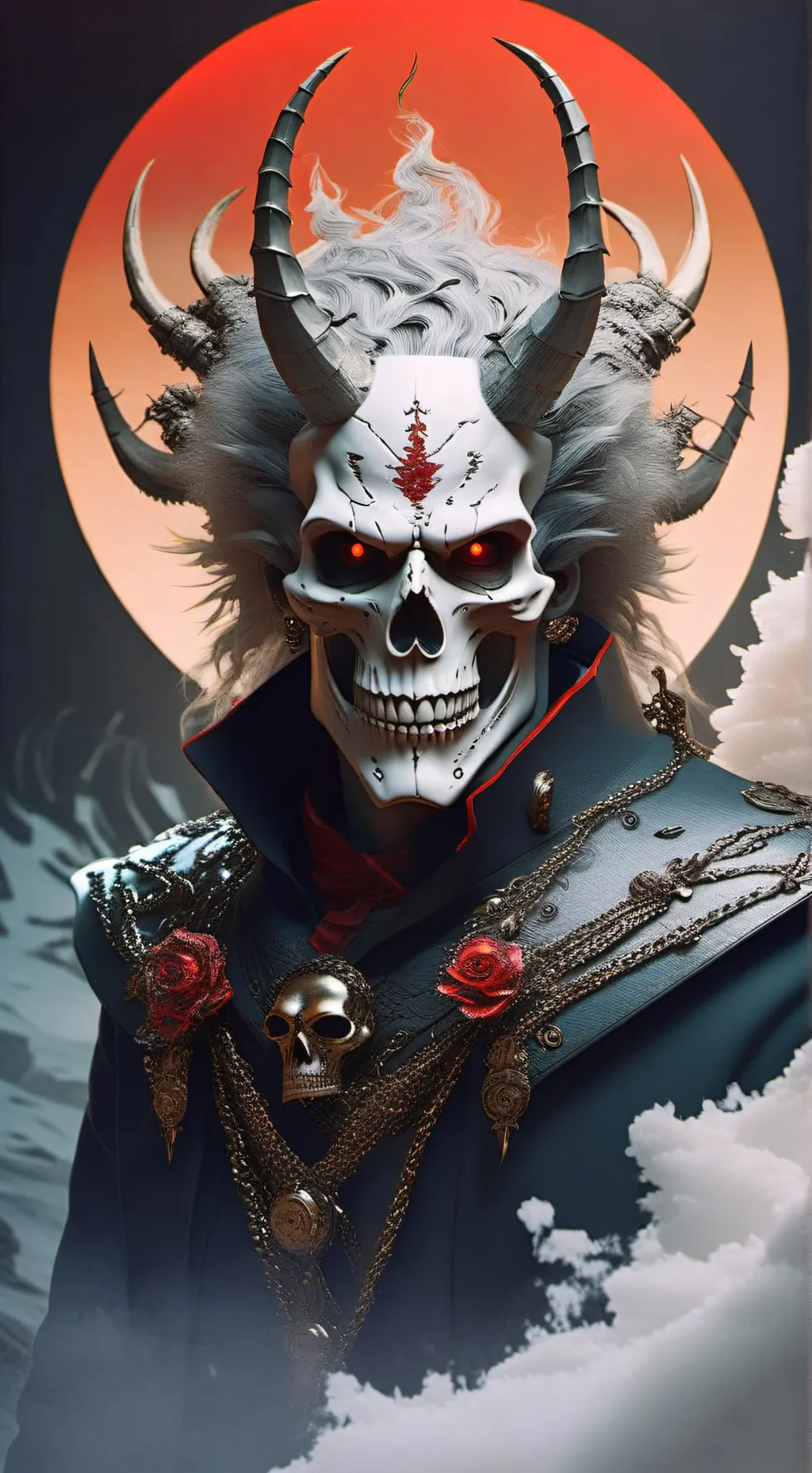 ai character: devil background