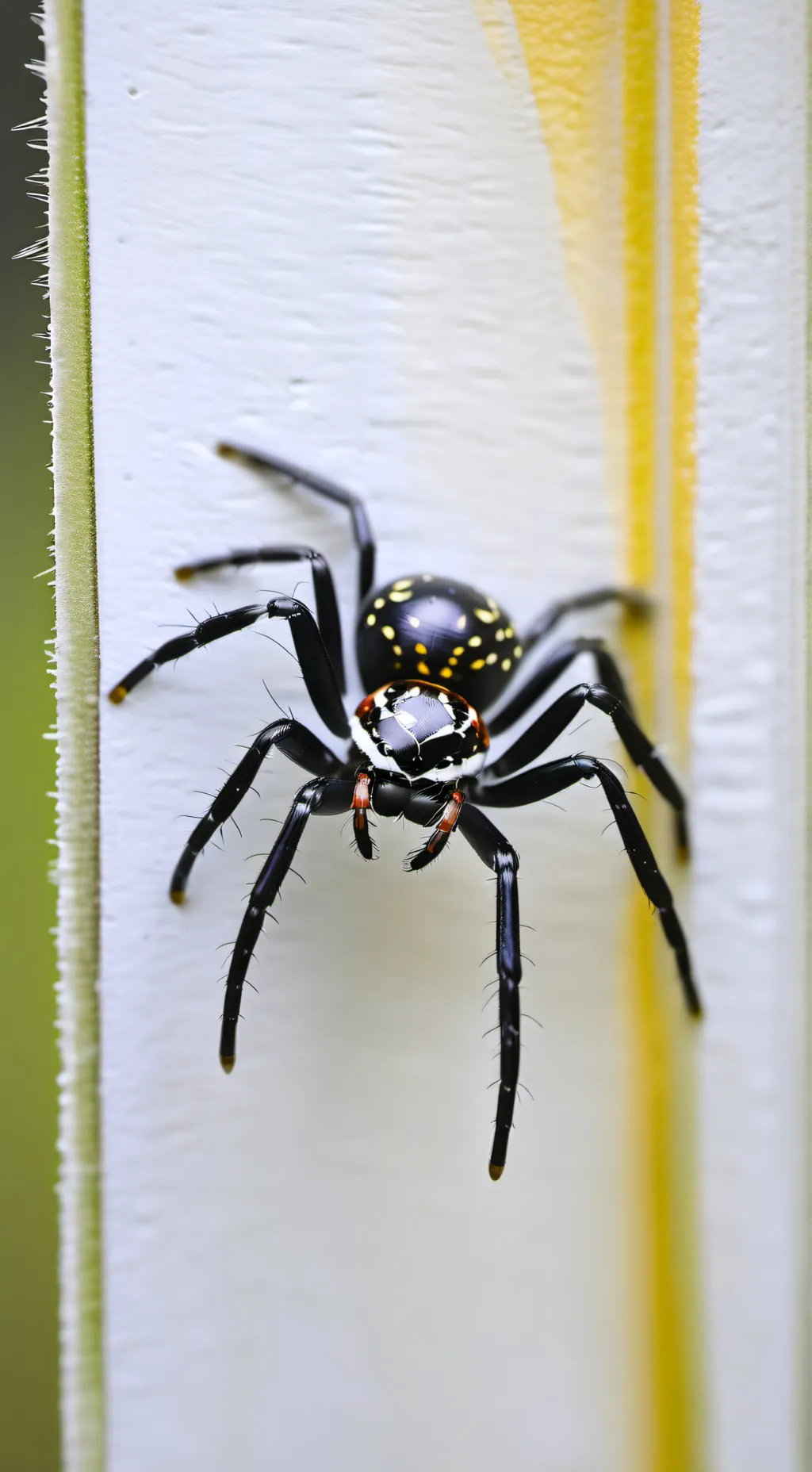 ai character: spider  background