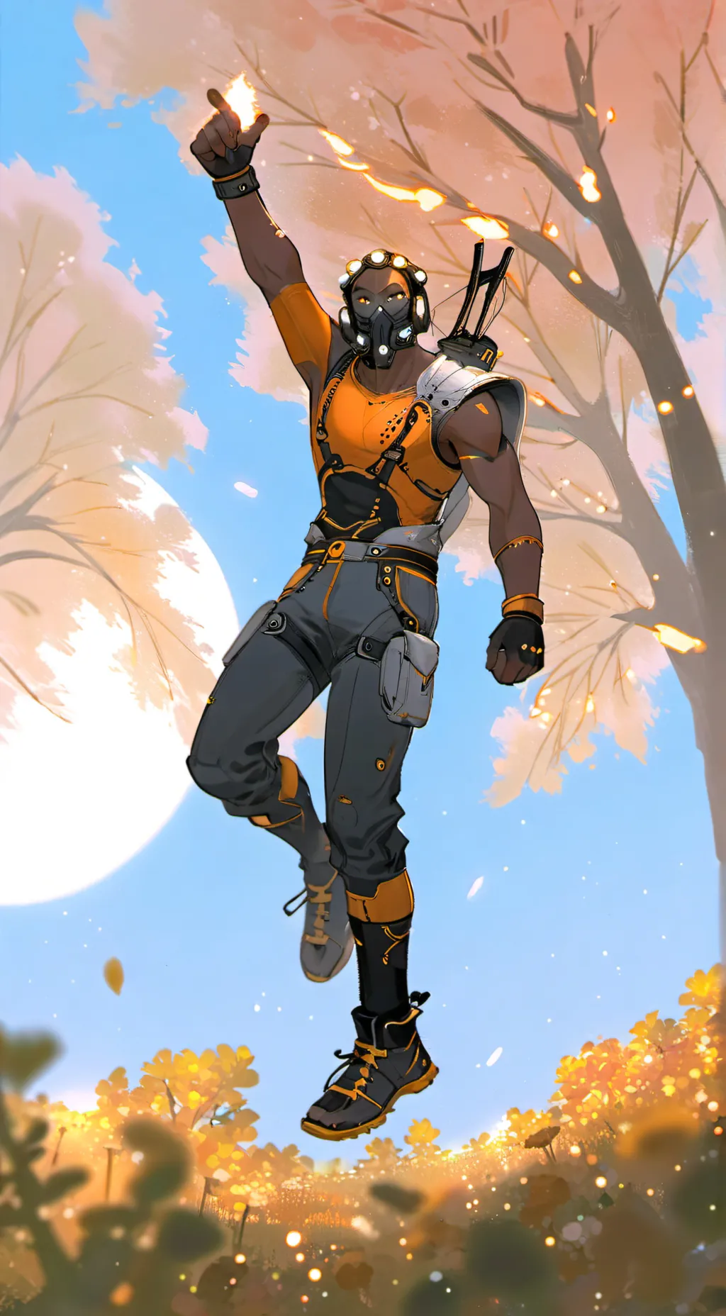 ai character: MC background