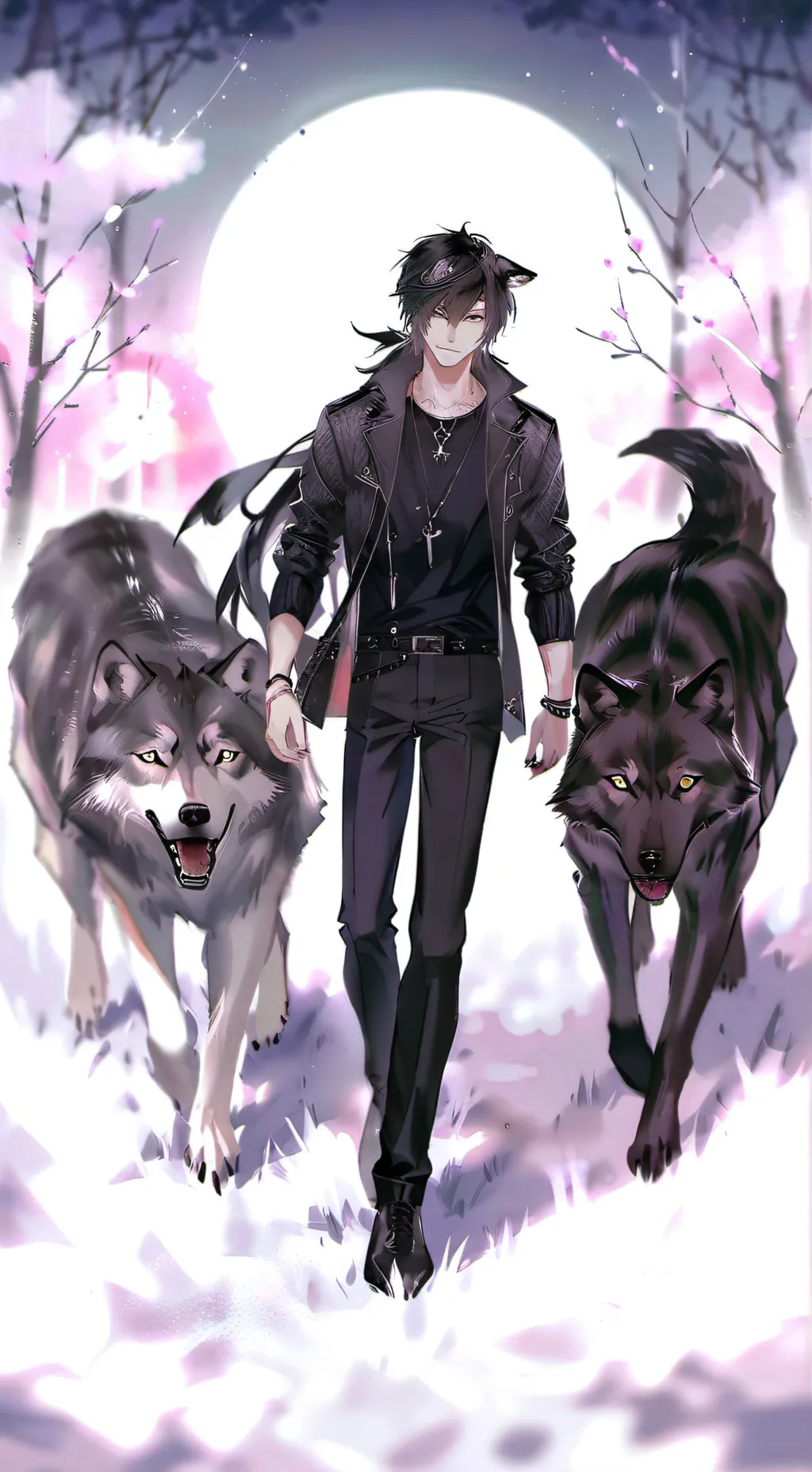 ai character: boyfriend  background