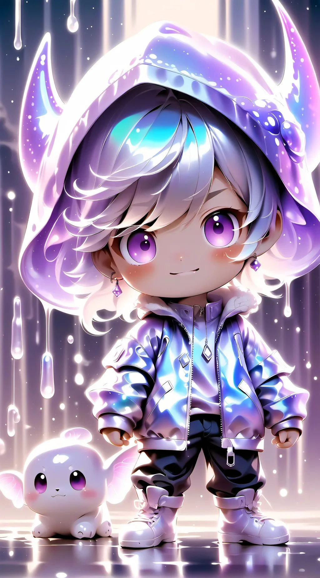 ai character: los planetas background