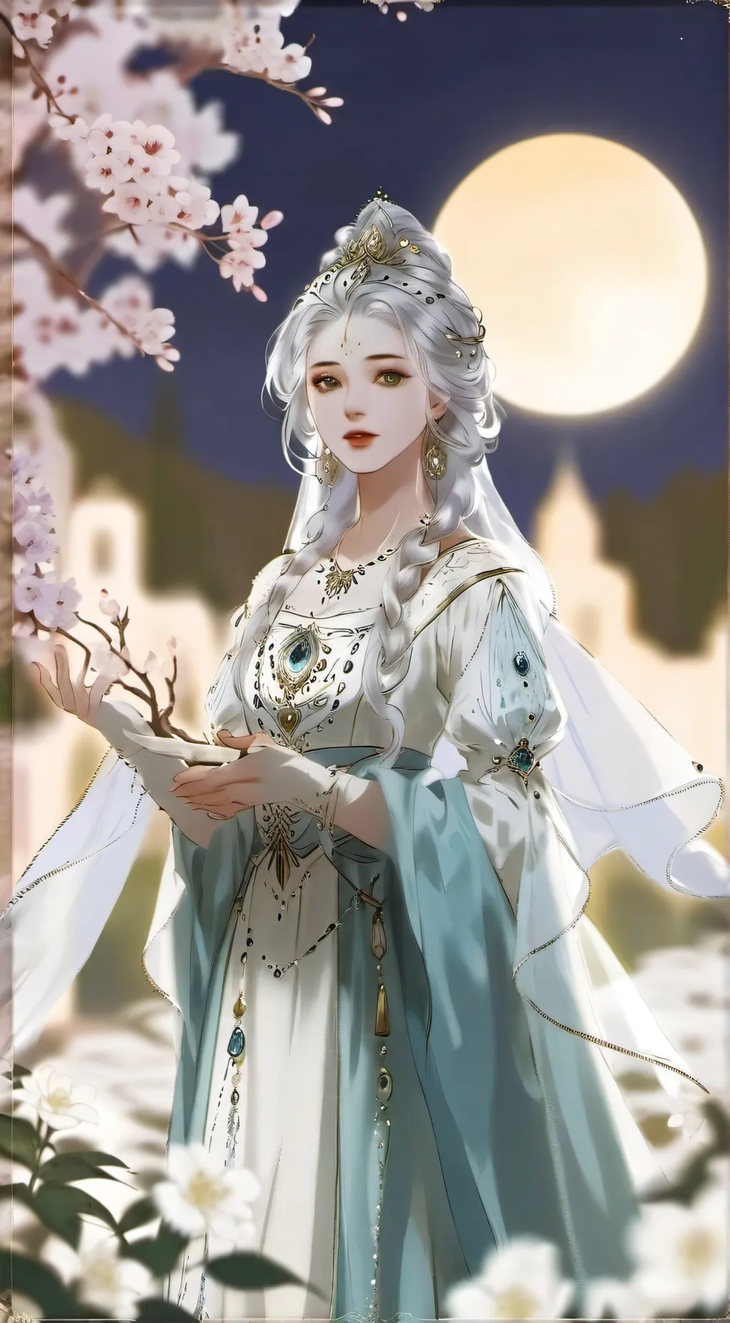 ai character: Selvara arclight background