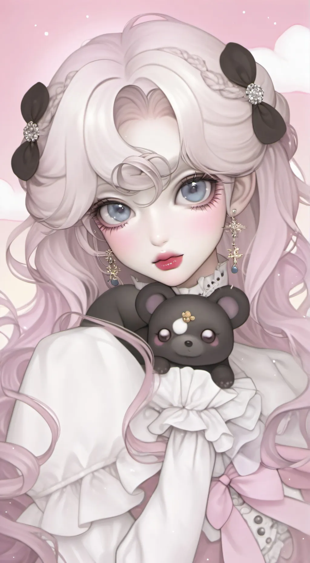 ai character: ~<𝑙𝑒𝑙𝑎>~ background