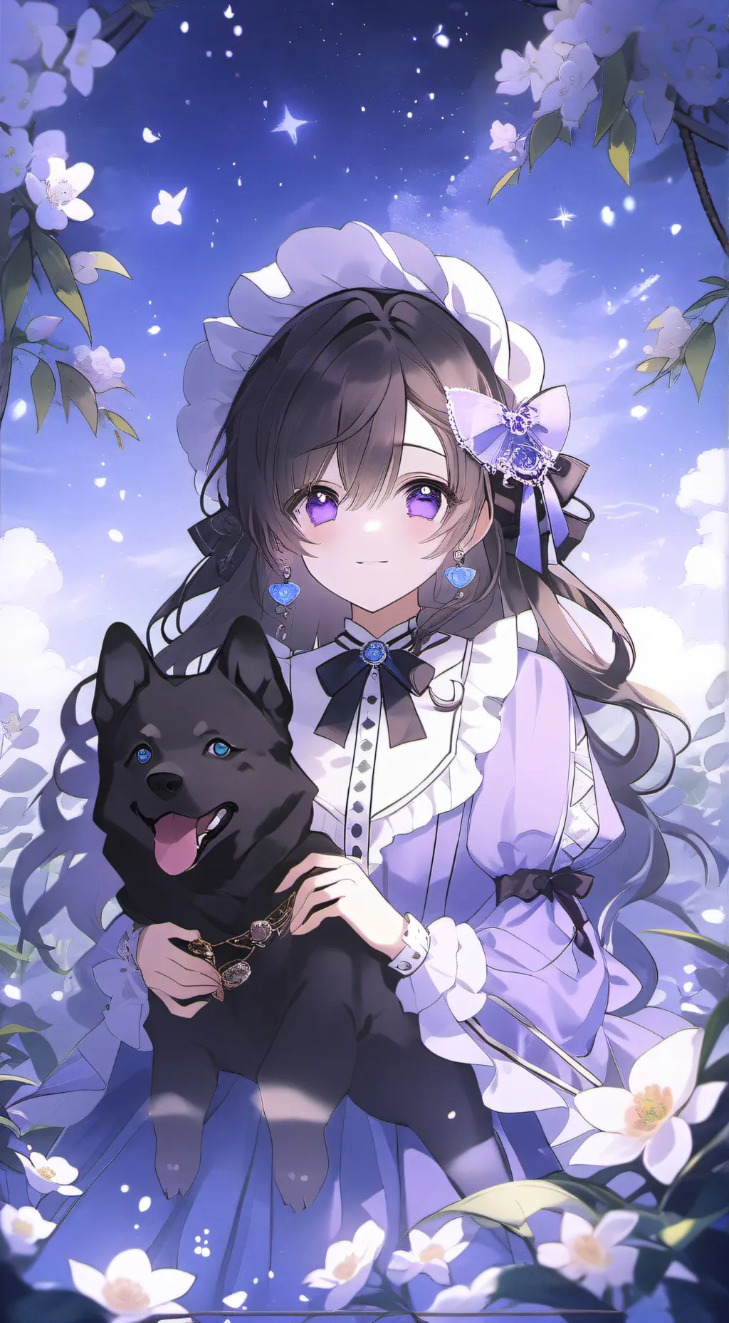 ai character: santi x nabi 😳🩷✨️ background