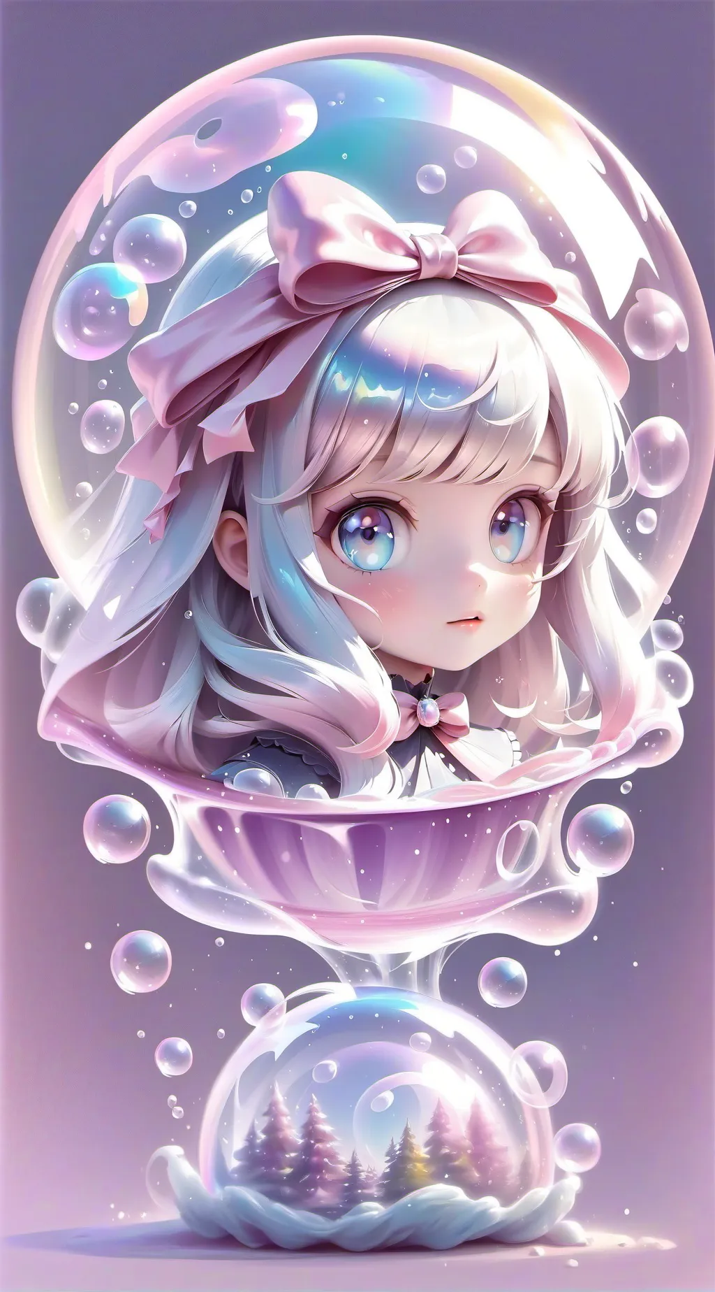 ai character: Dandys World AU background