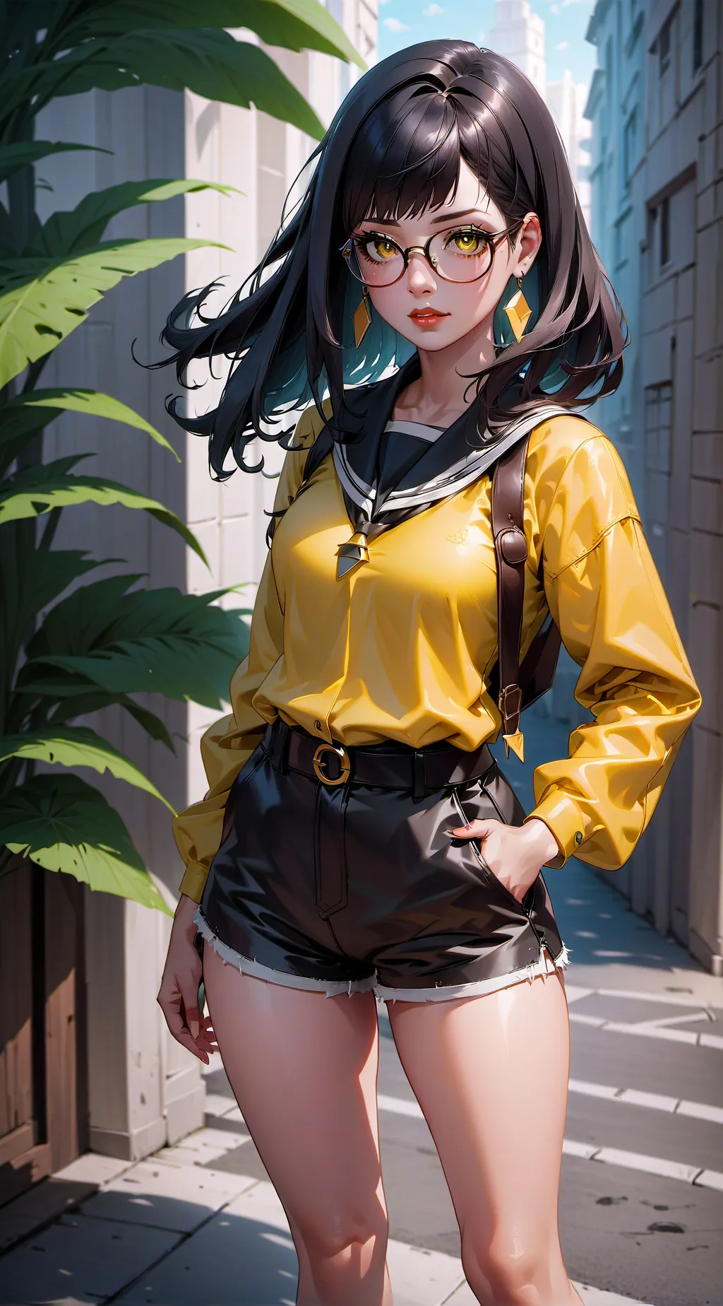 ai character: Zero garzaks  background