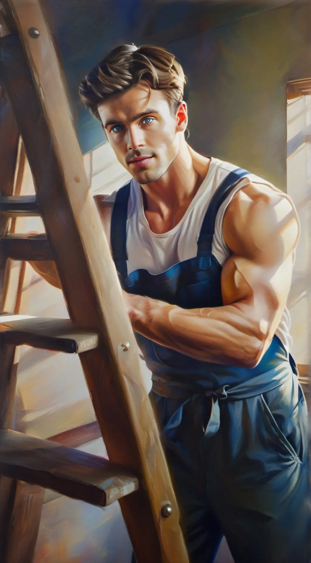 ai character: Travis  background