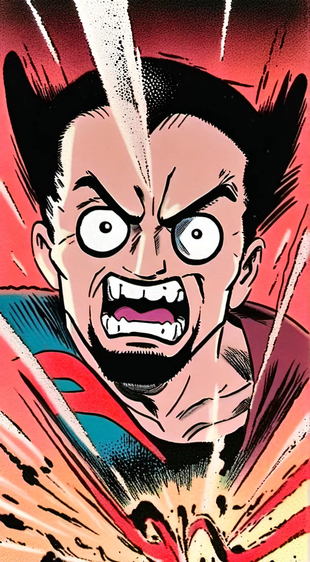 ai character: Crazy  background