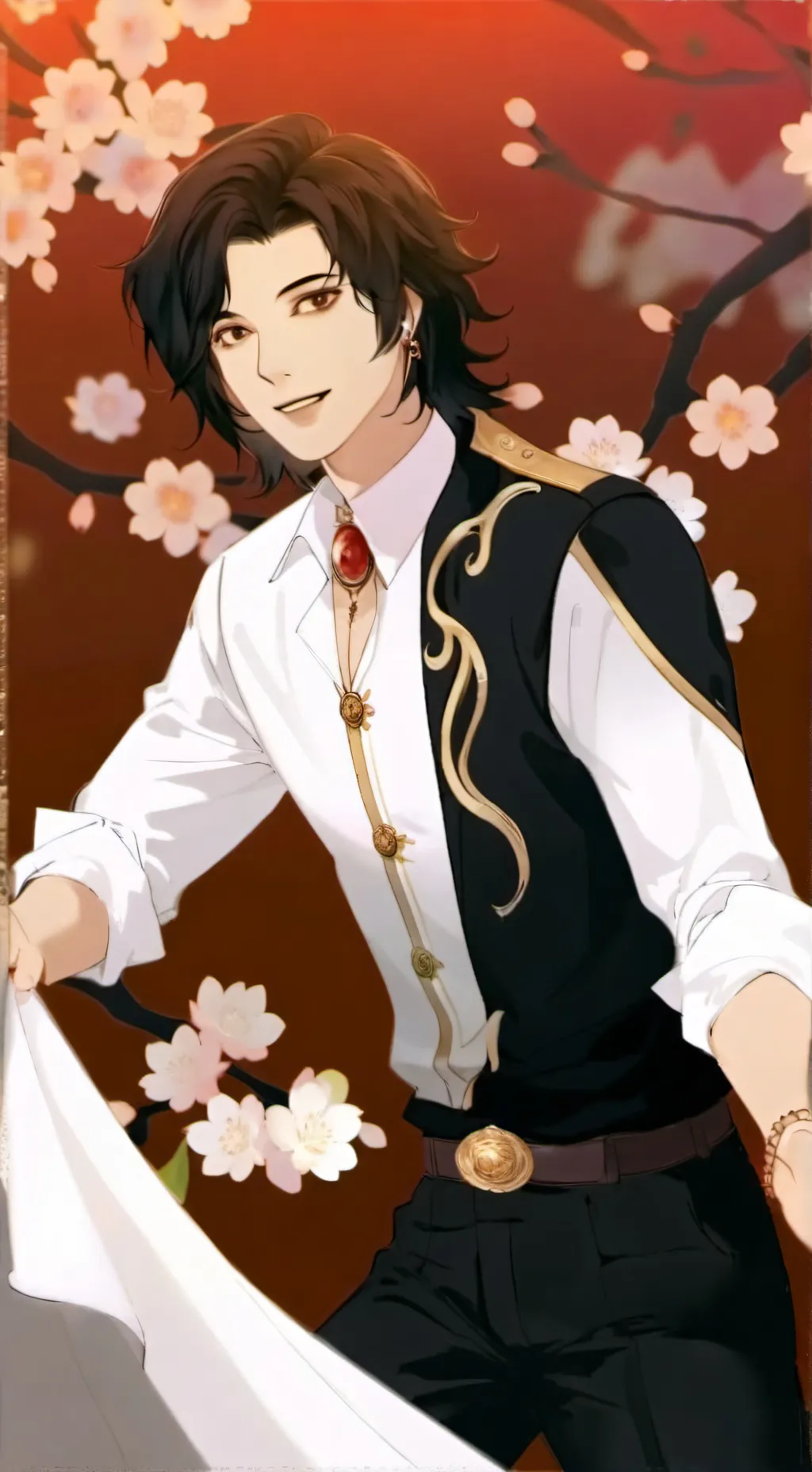 ai character: Cris🔥 background