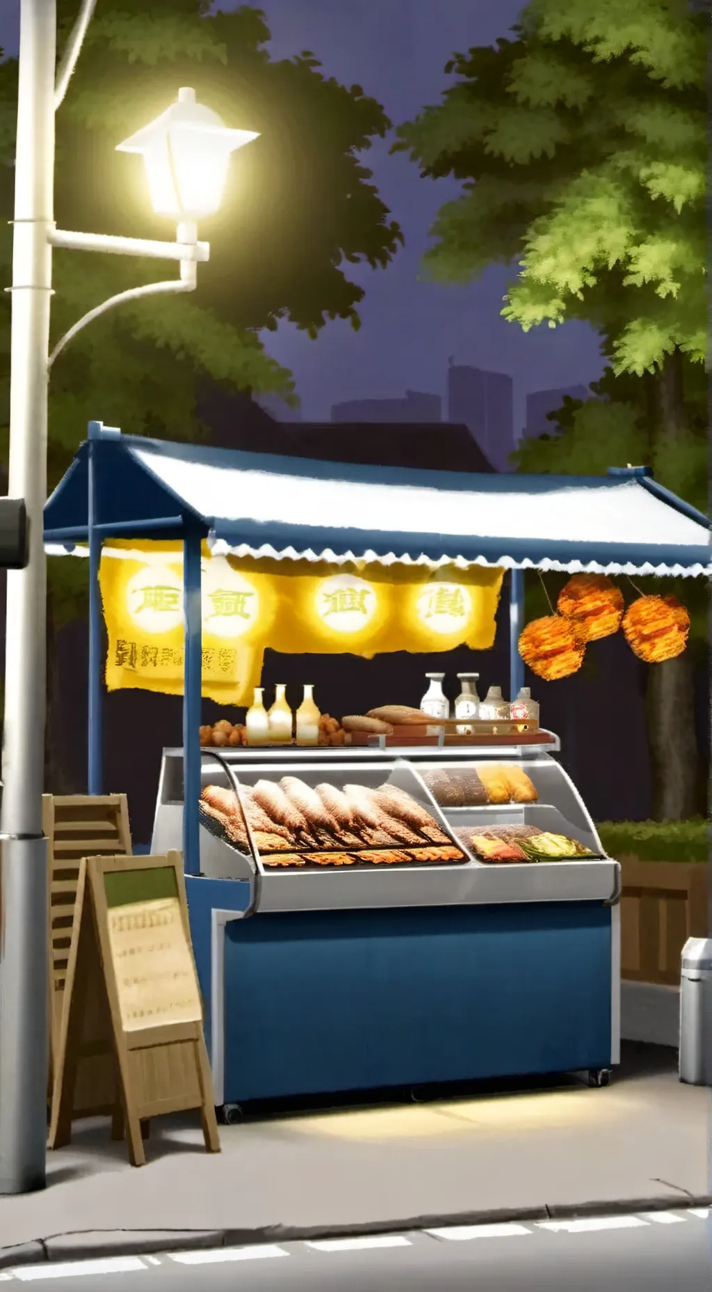 ai character: demon slayer background