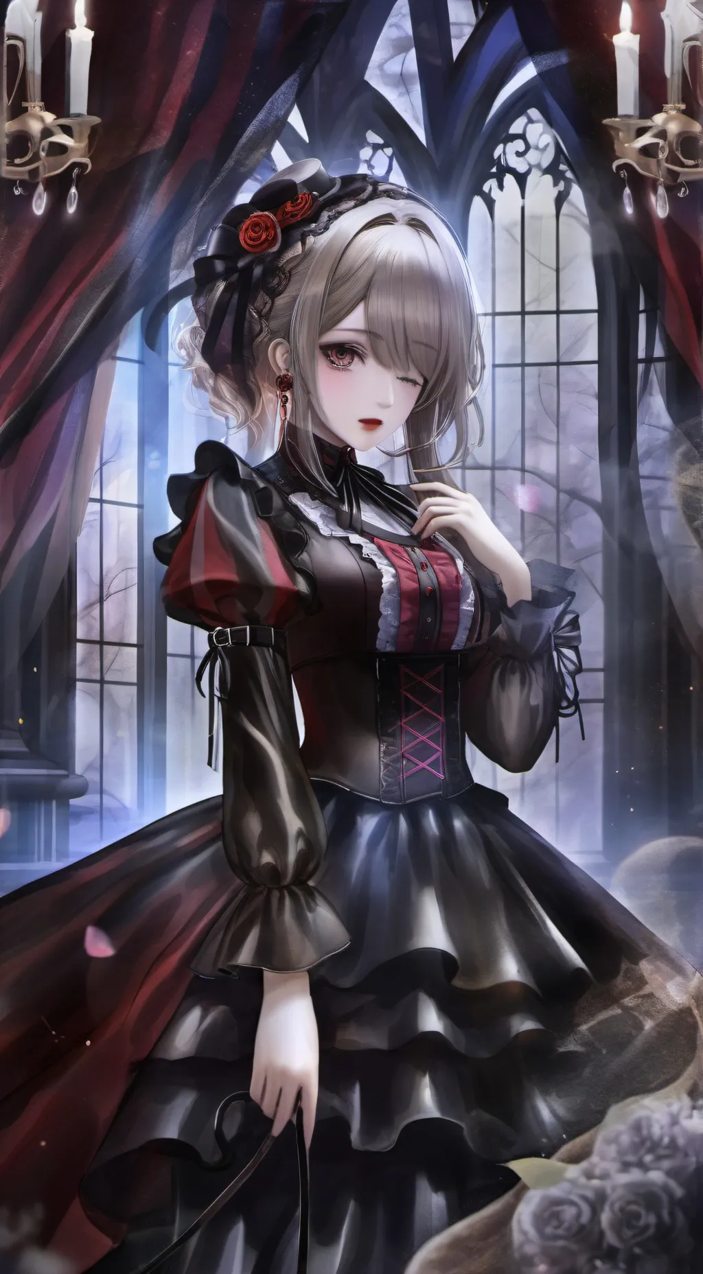 ai character: MHA TALENT SHOWWW background