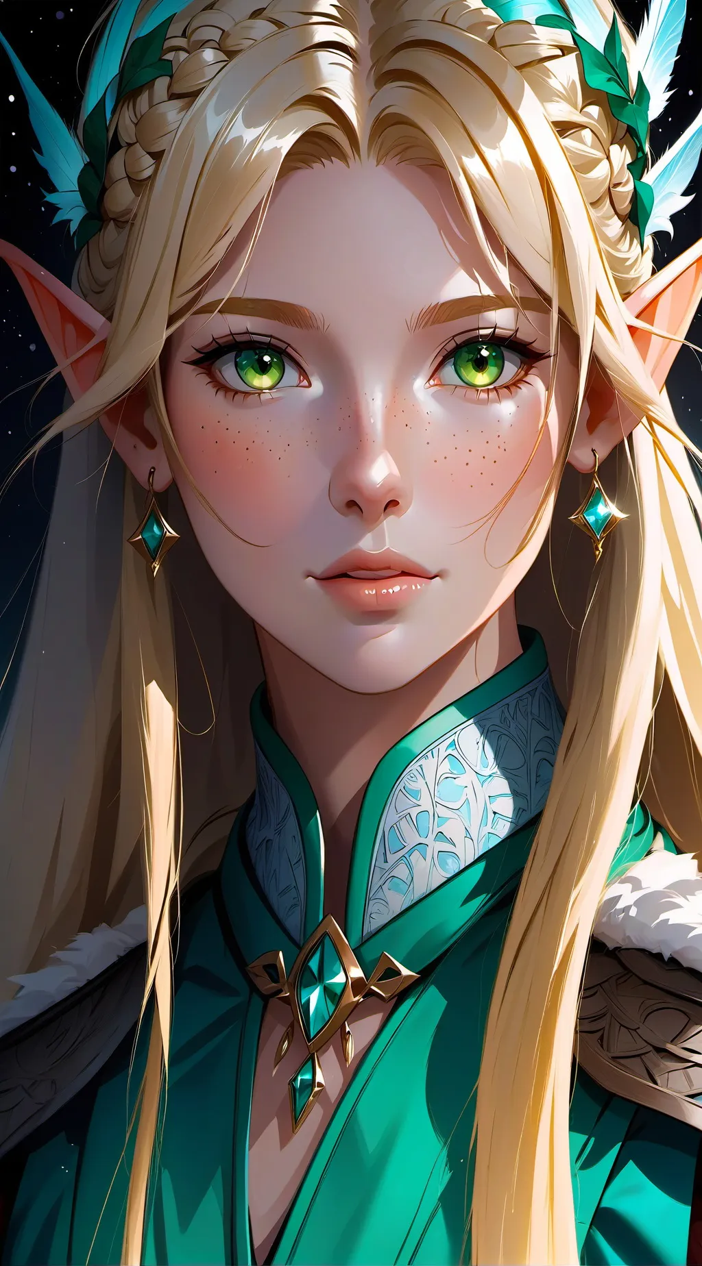 ai character: Eva background