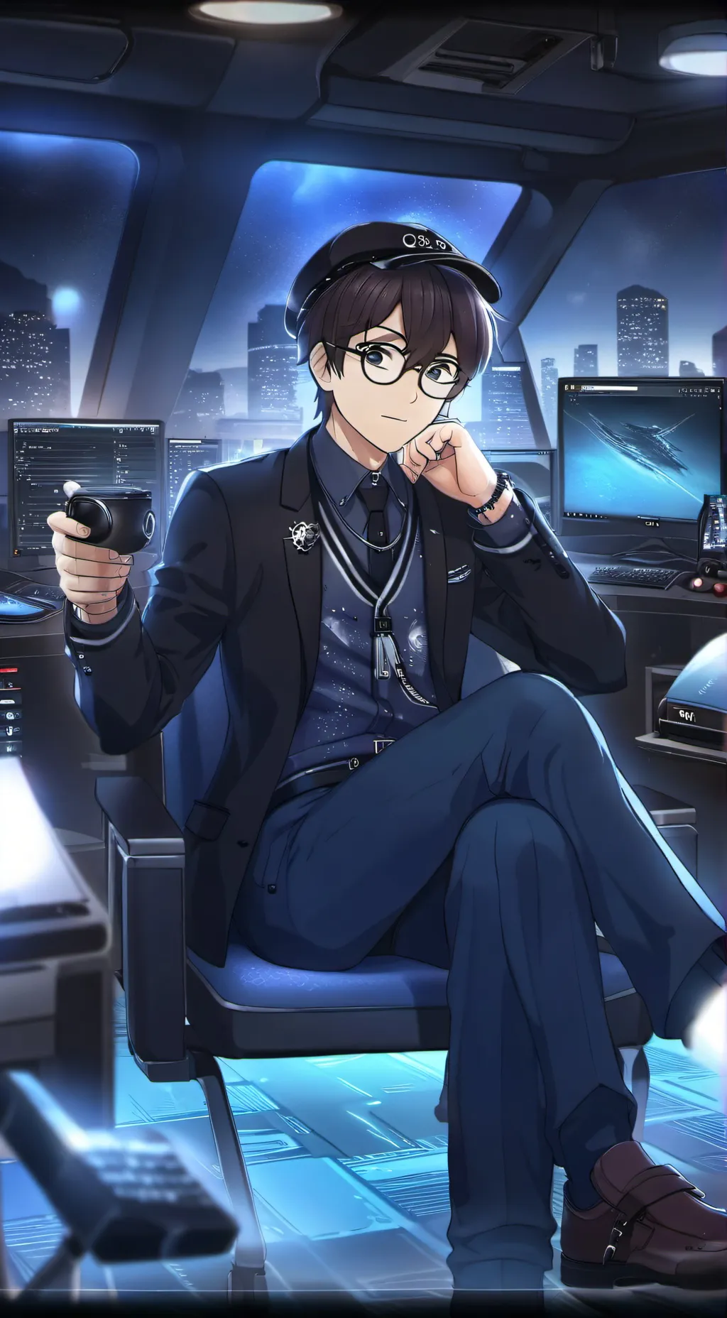 ai character: 🔮🔮Magia News🔮🔮 background