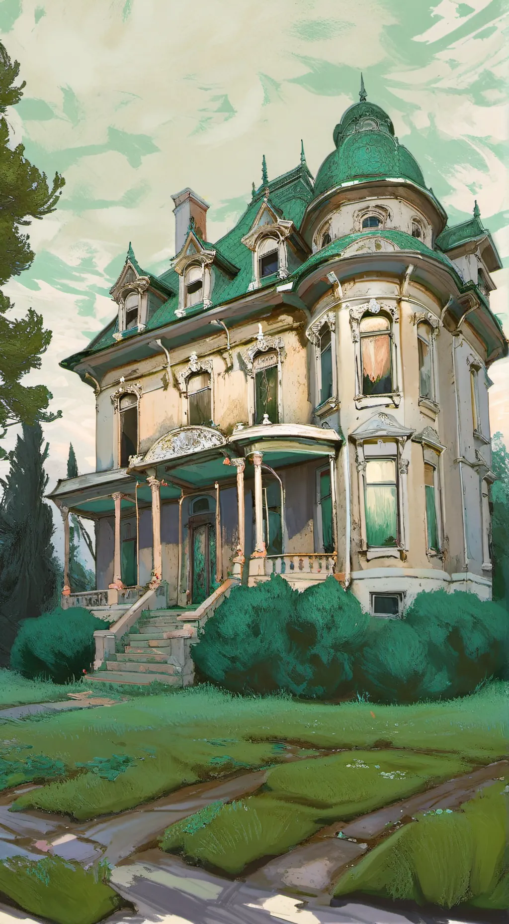 ai character: Creepypasta RP background