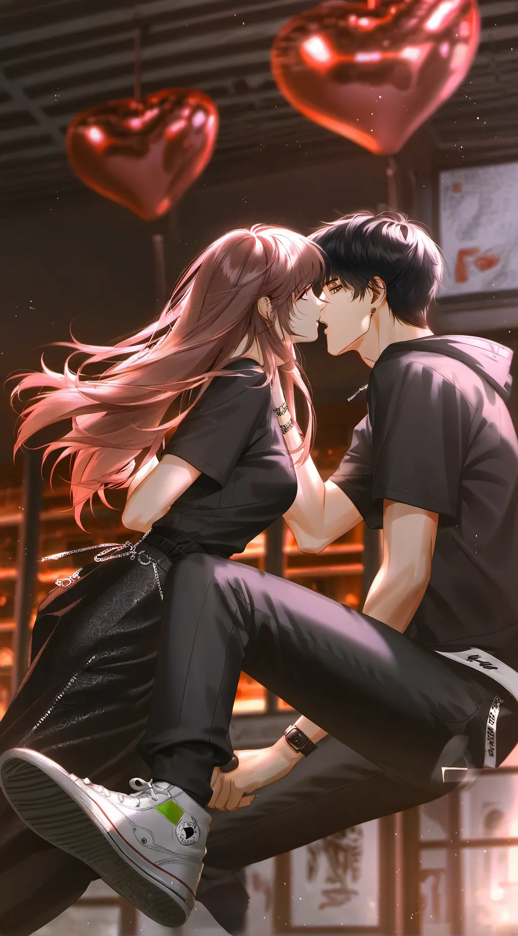 ai character: You and your crush background