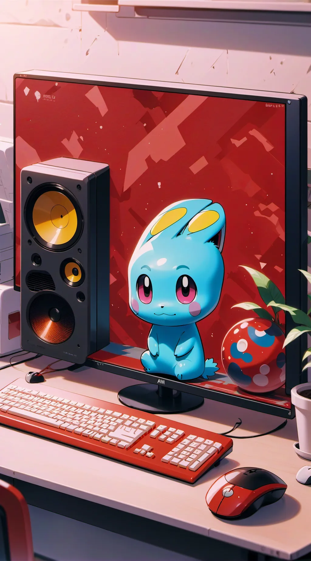 ai character: Mha coding background