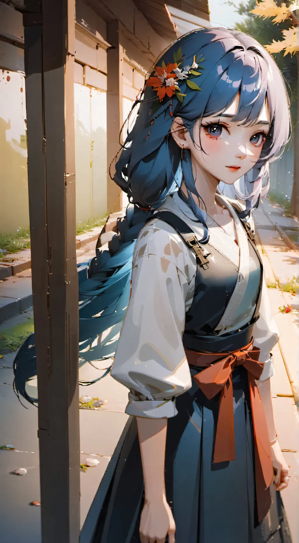 ai character: lily background