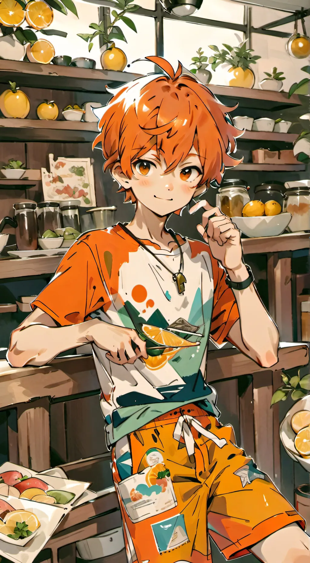 ai character: NUGGET background