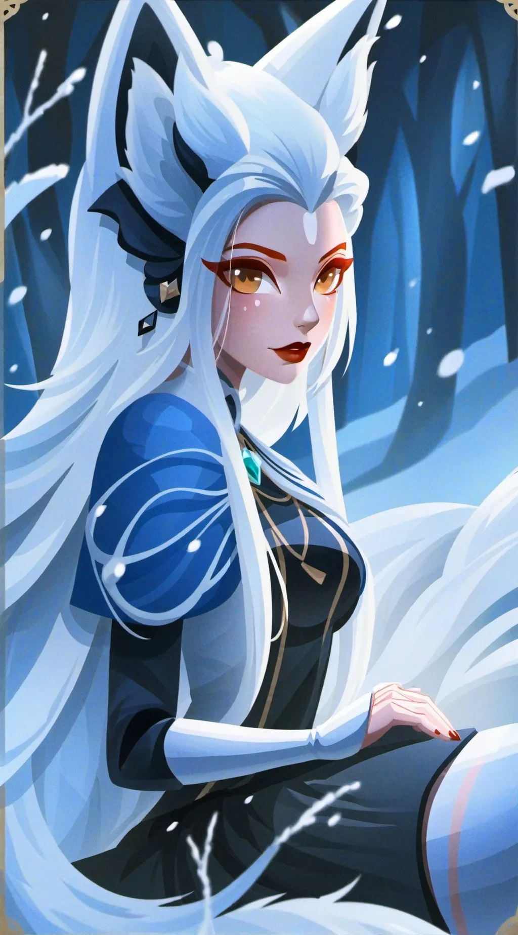 ai character: Arctic background