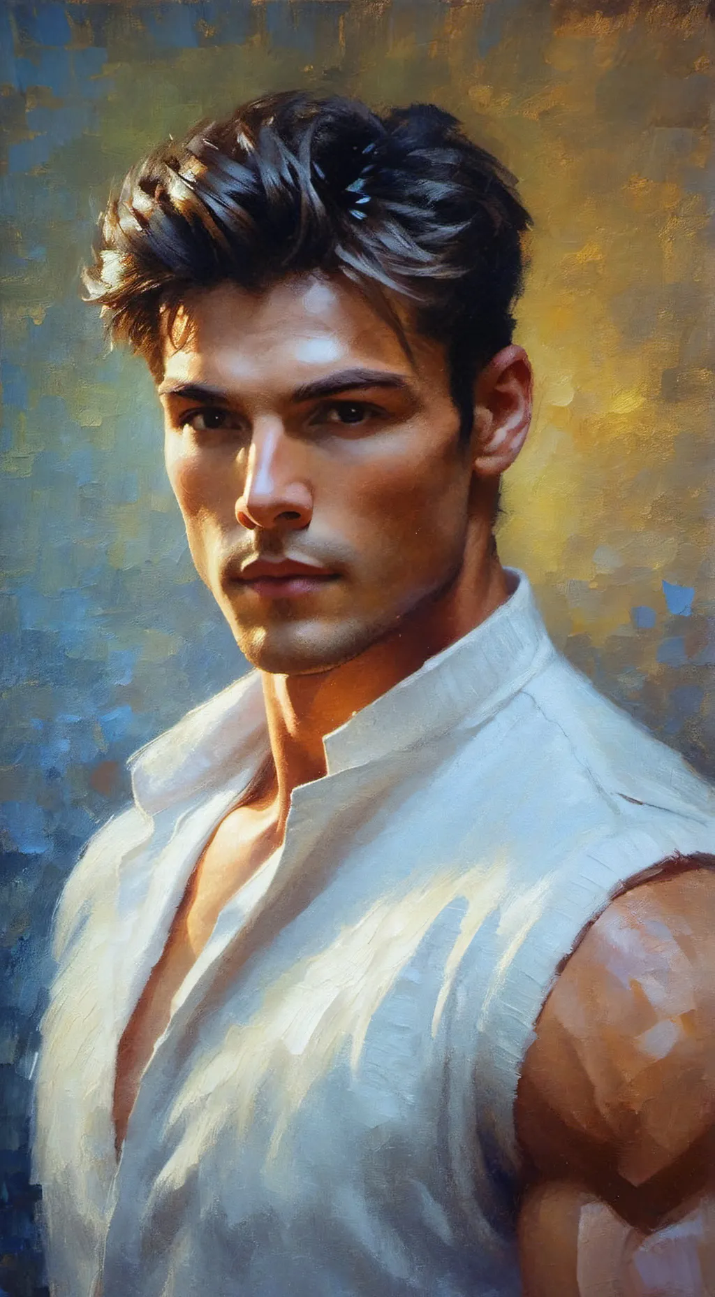 ai character: Lorenzo Beratoli  background