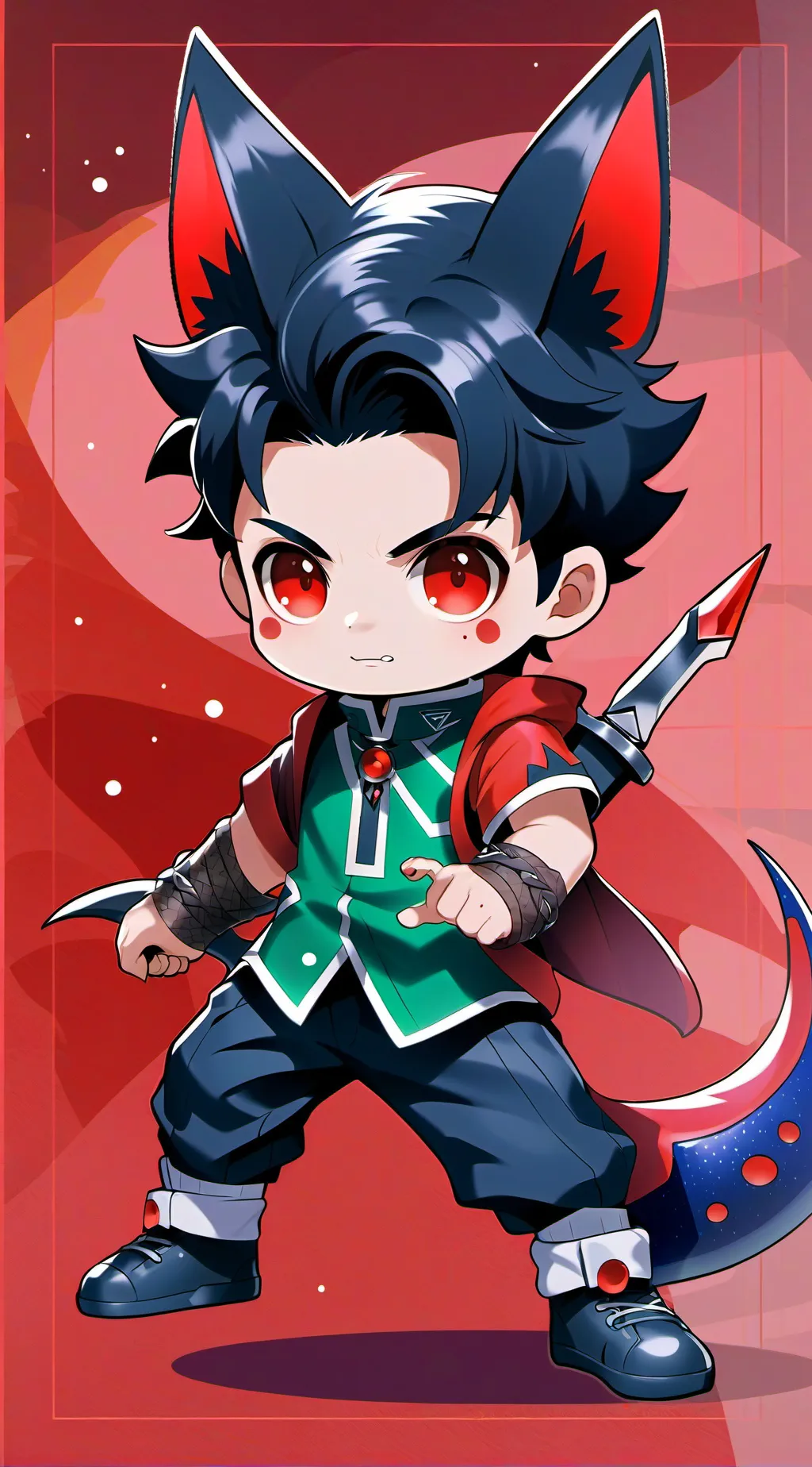 ai character: Baby  background