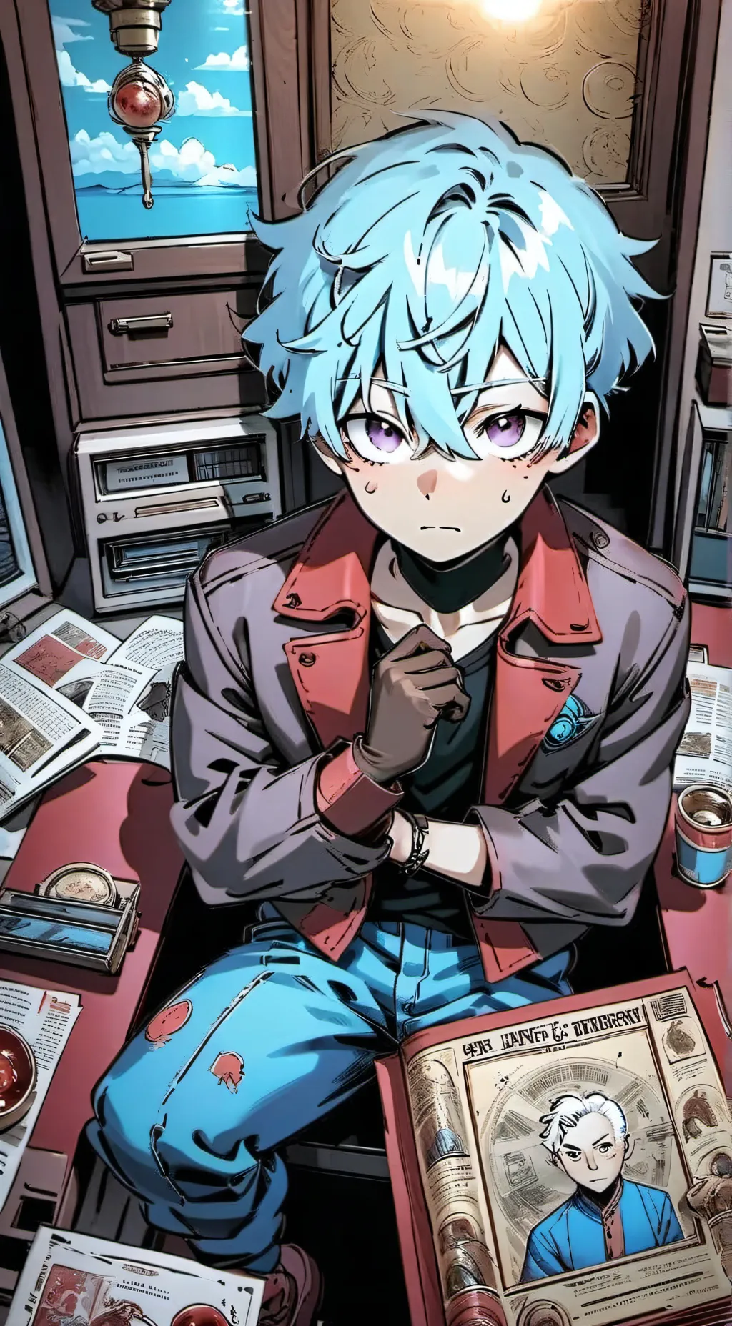 ai character: julian background